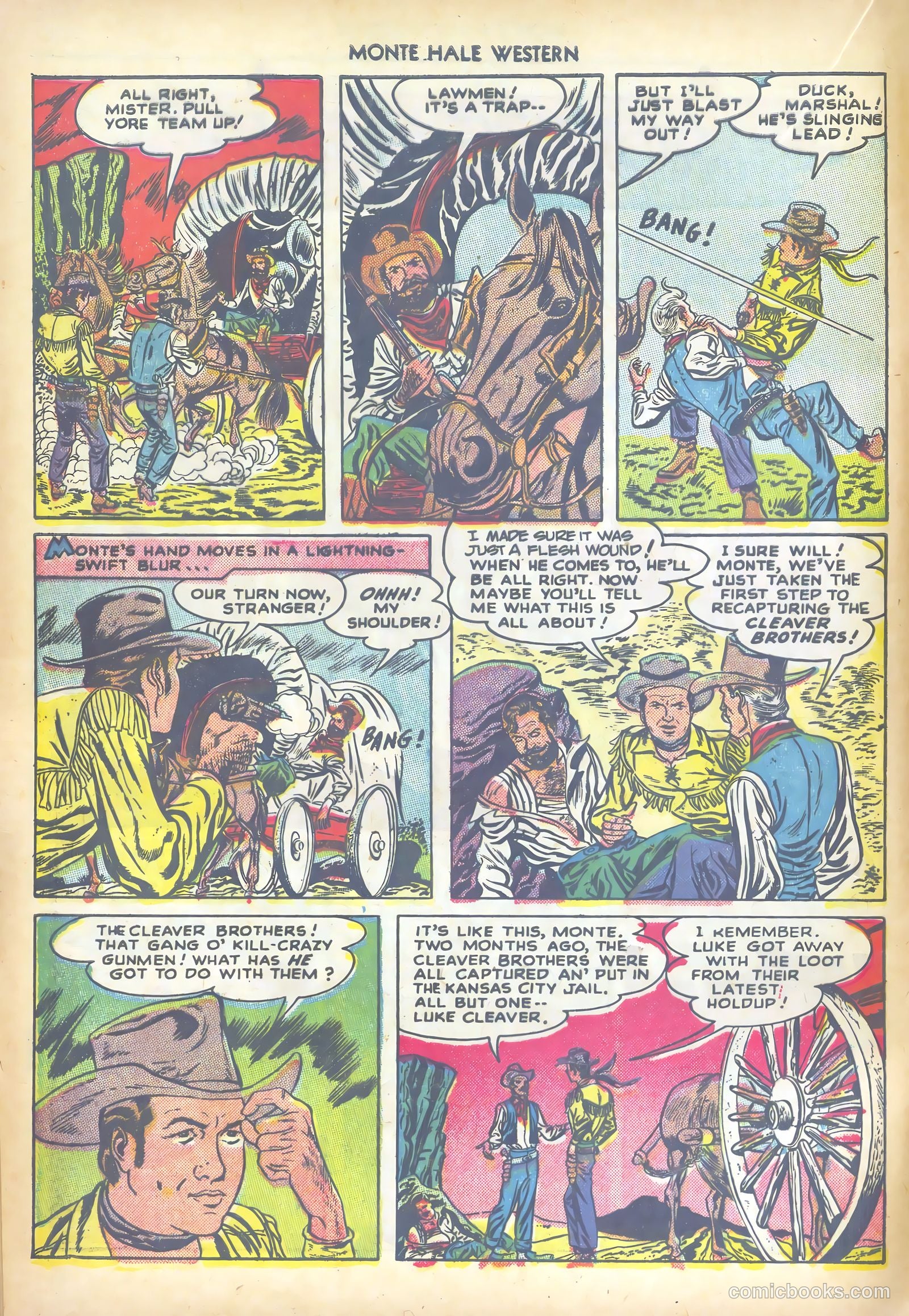 Monte Hale Western #34 (1949) — page 20 of 52
