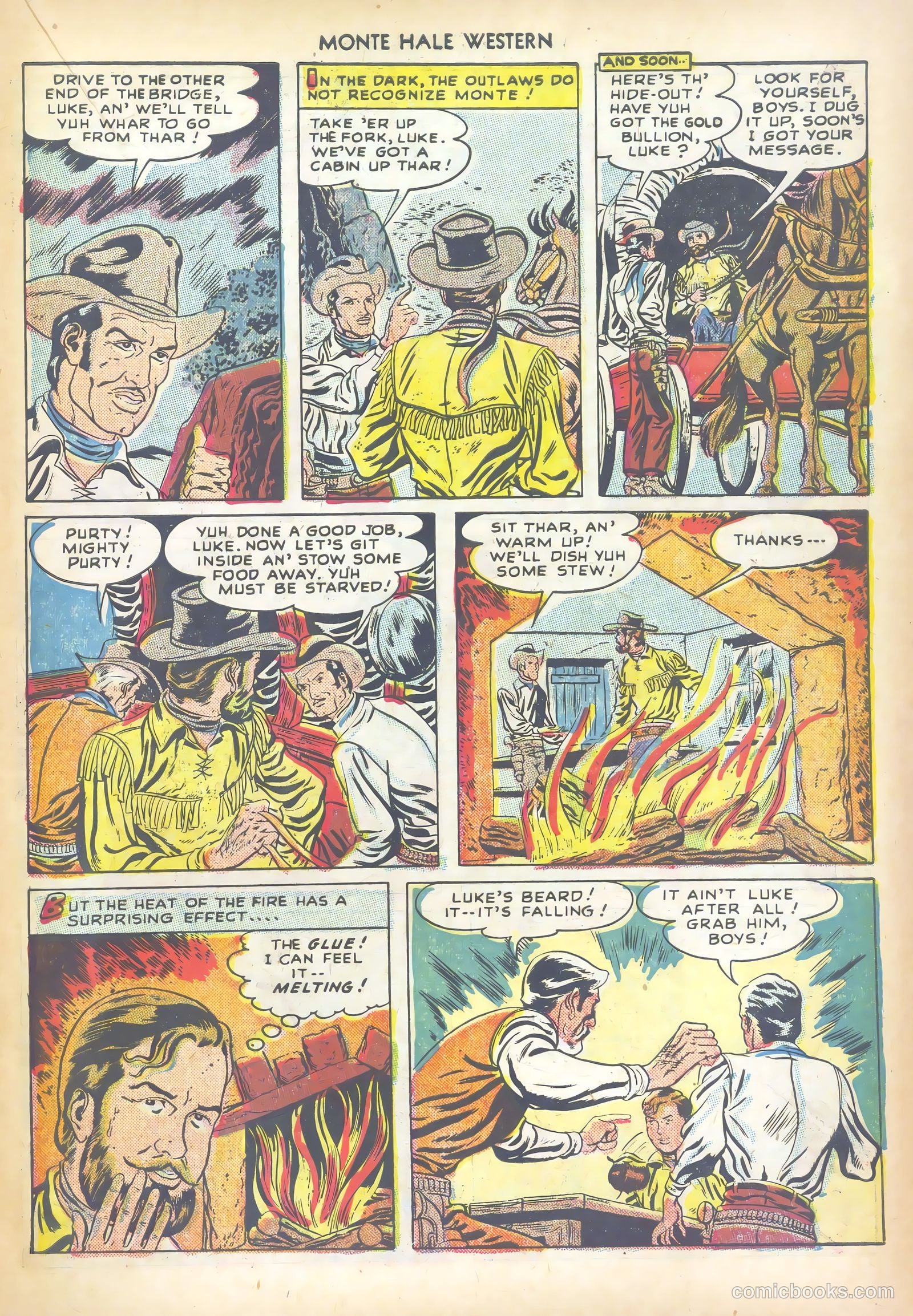 Monte Hale Western #34 (1949) — page 23 of 52