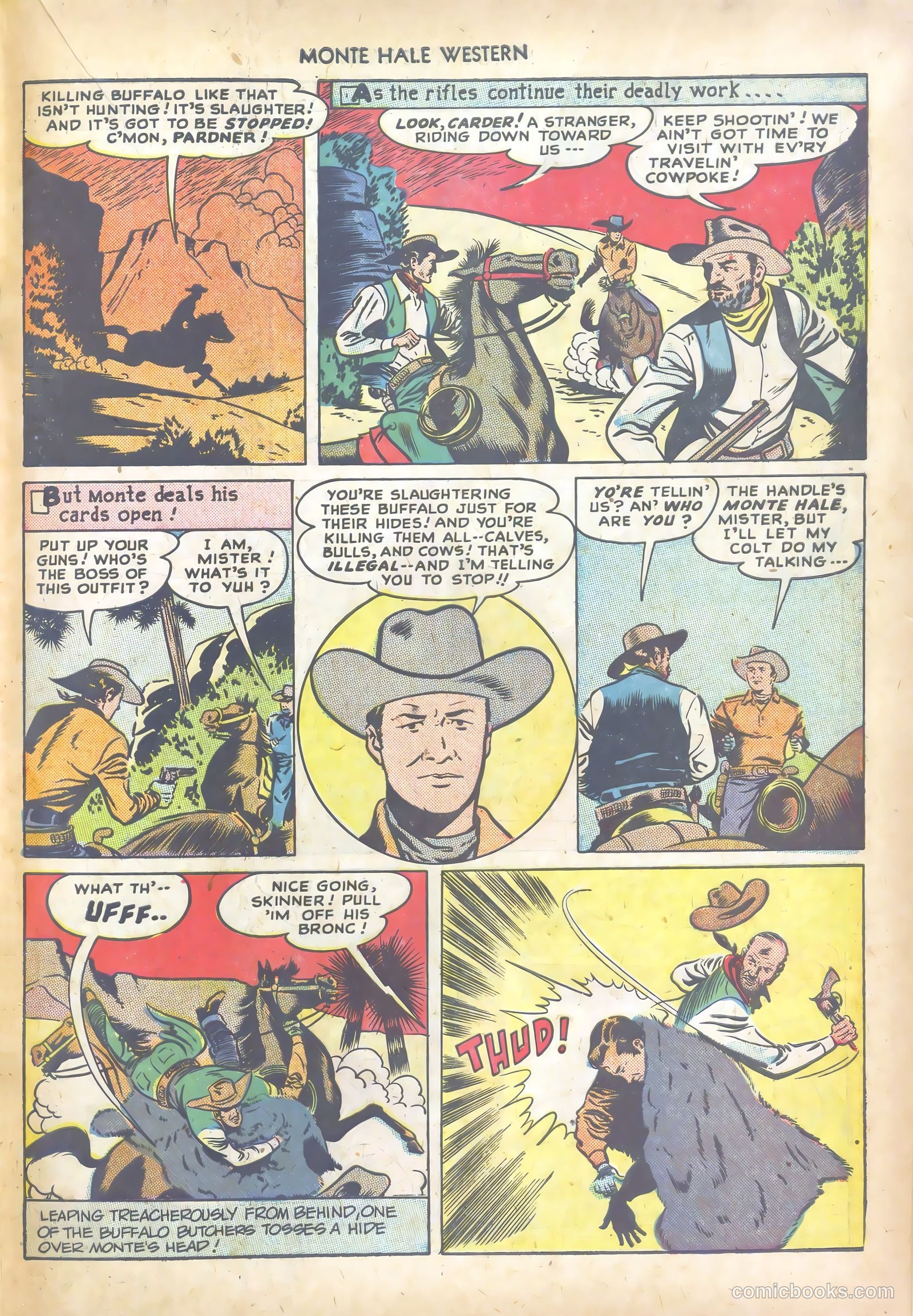 Monte Hale Western #34 (1949) — page 27 of 52