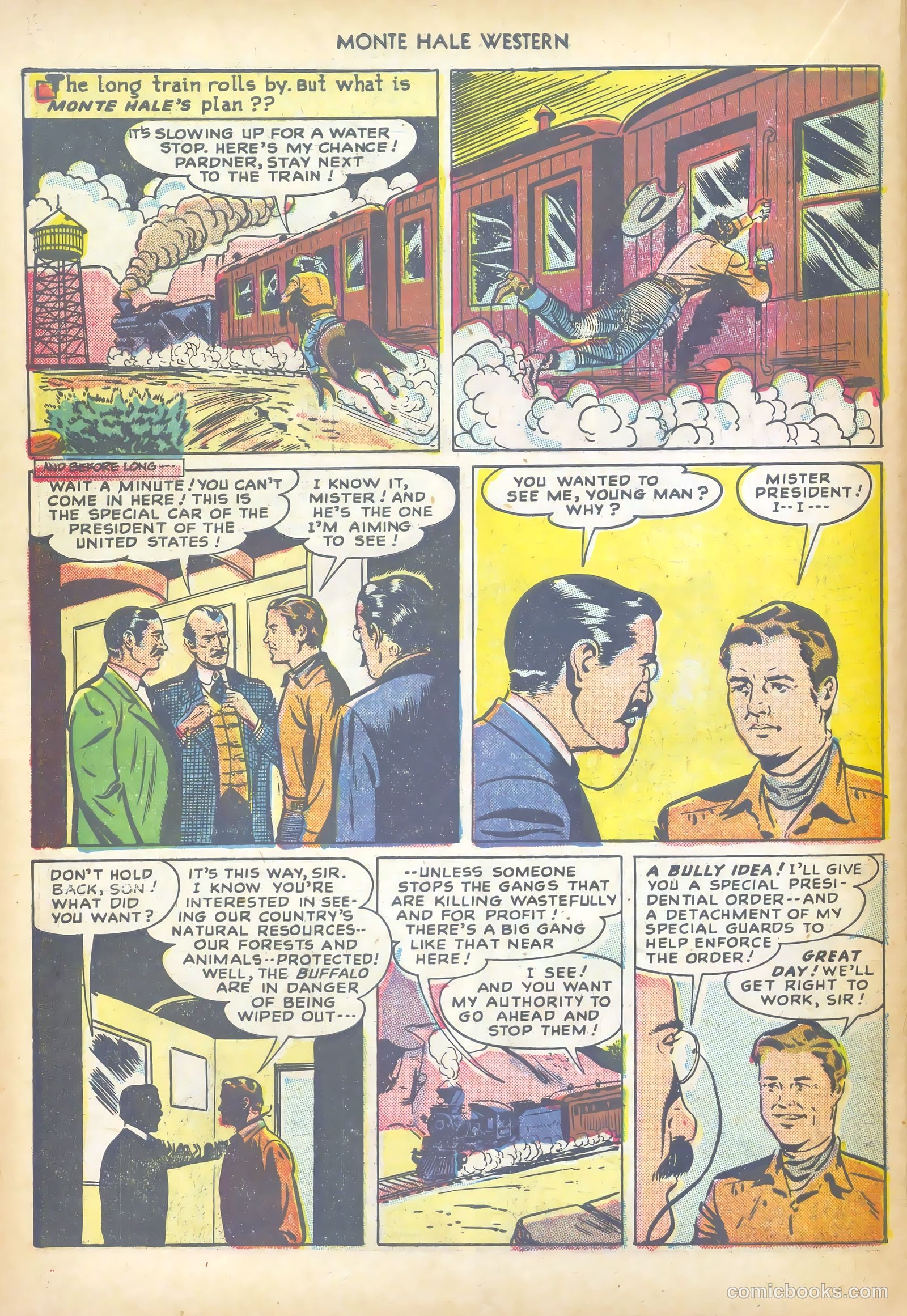 Monte Hale Western #34 (1949) — page 30 of 52