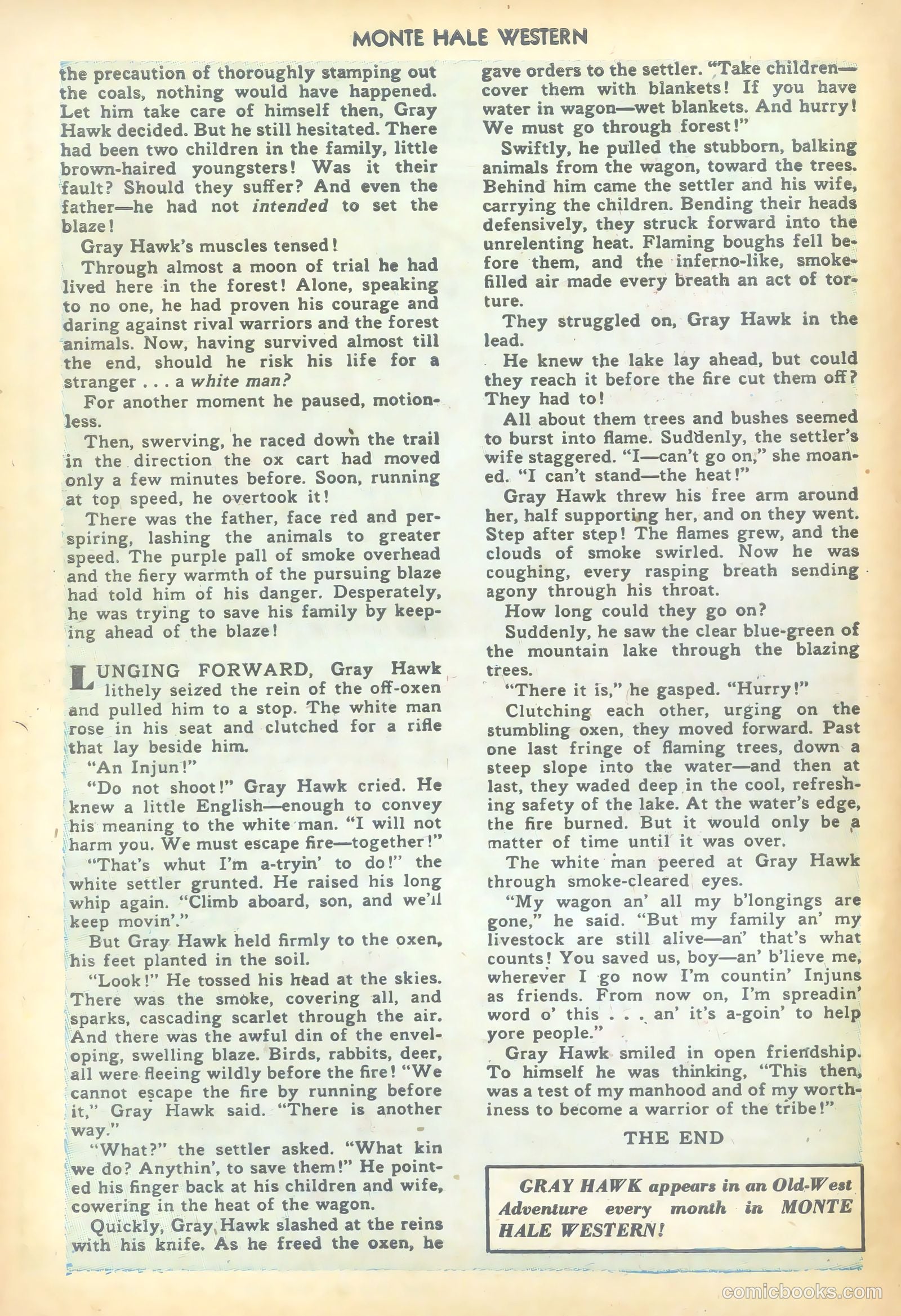 Monte Hale Western #34 (1949) — page 34 of 52