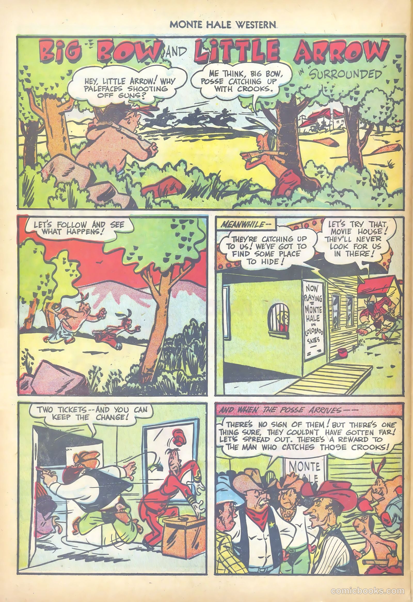 Monte Hale Western #34 (1949) — page 36 of 52