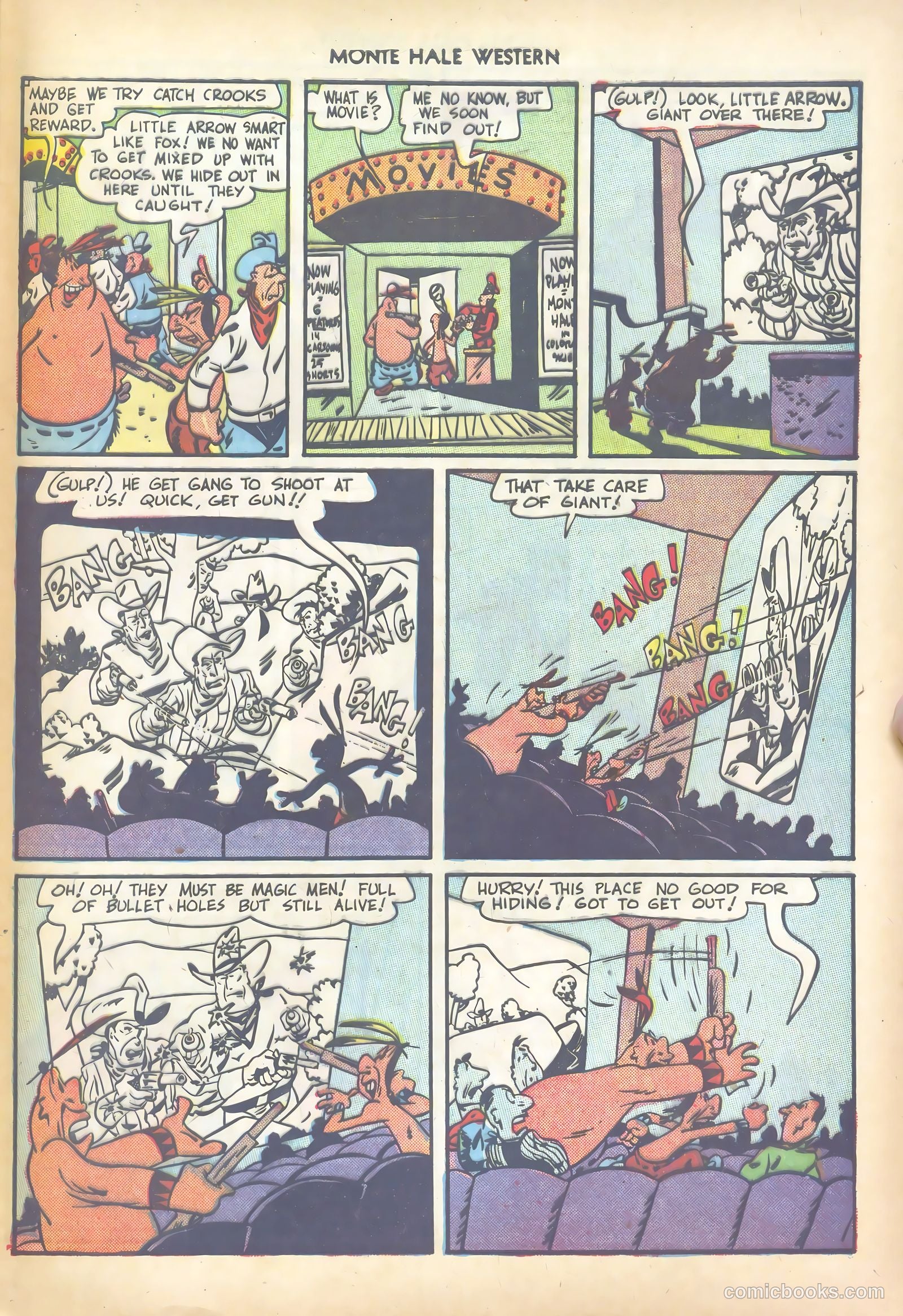 Monte Hale Western #34 (1949) — page 37 of 52