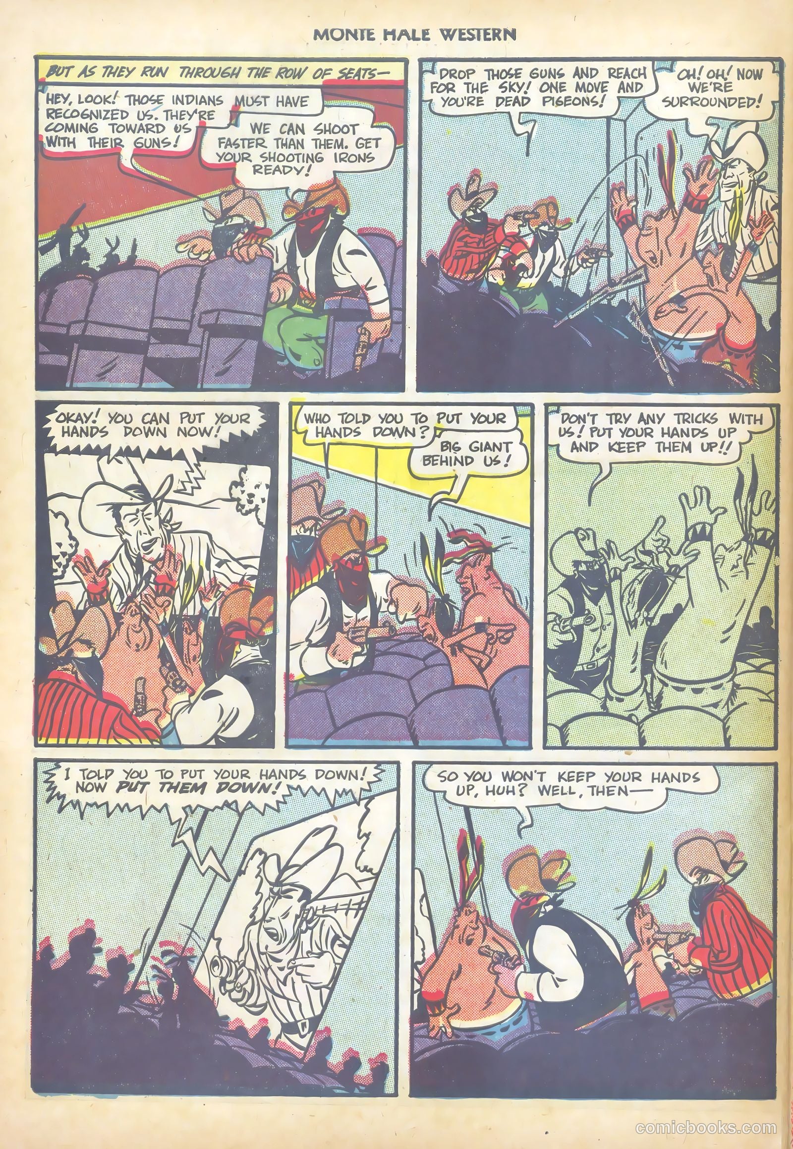 Monte Hale Western #34 (1949) — page 38 of 52