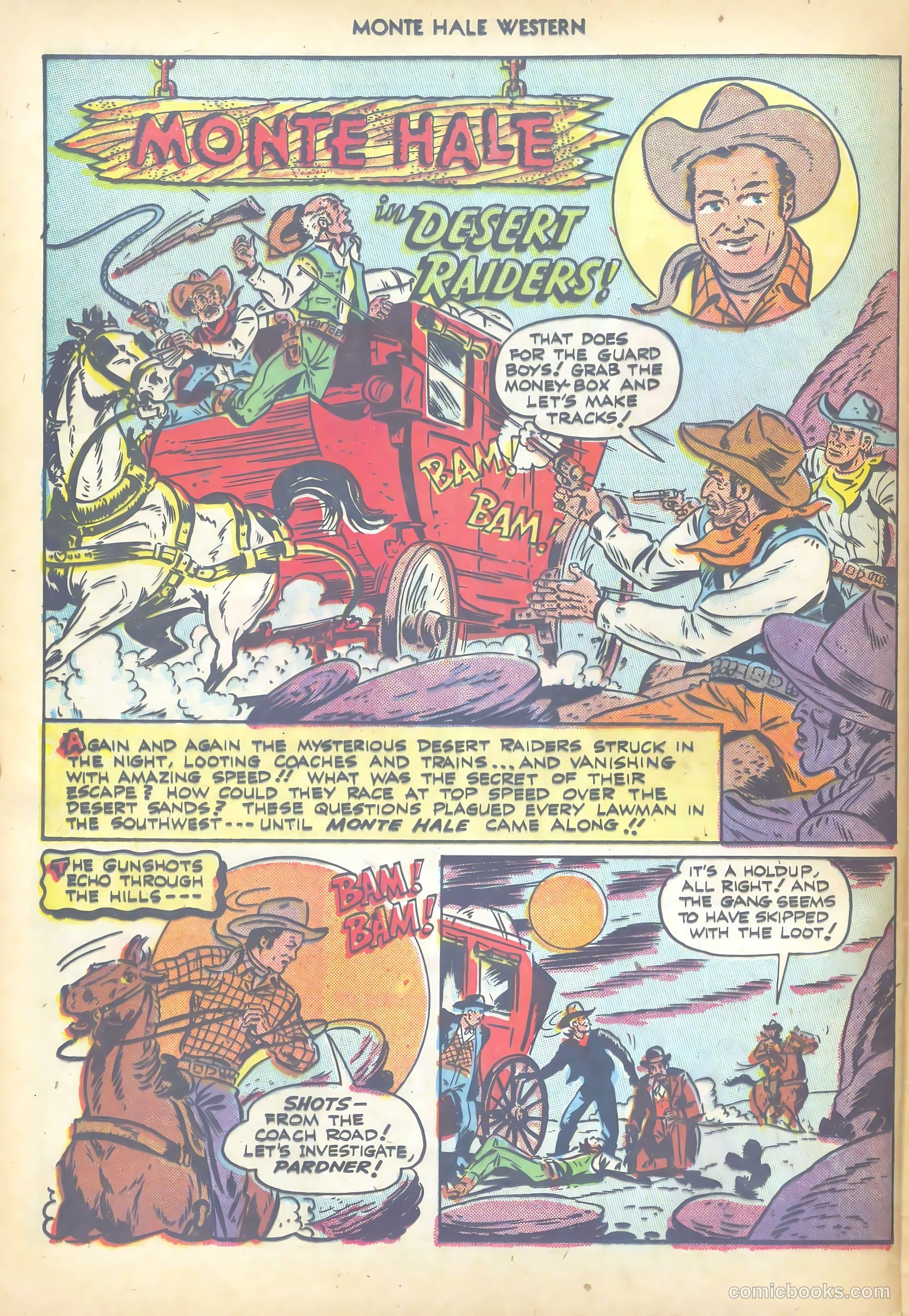 Monte Hale Western #34 (1949) — page 40 of 52