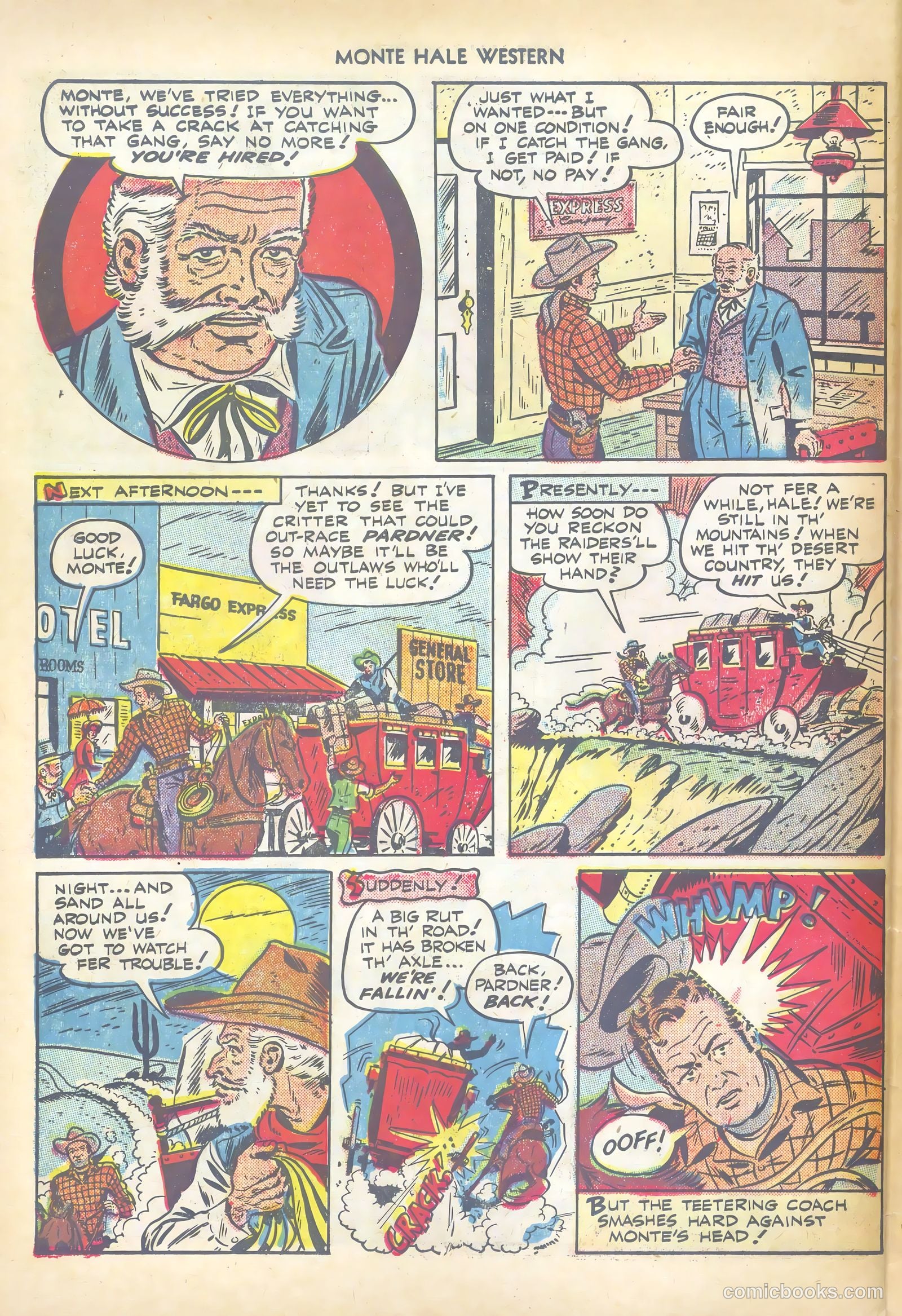 Monte Hale Western #34 (1949) — page 42 of 52
