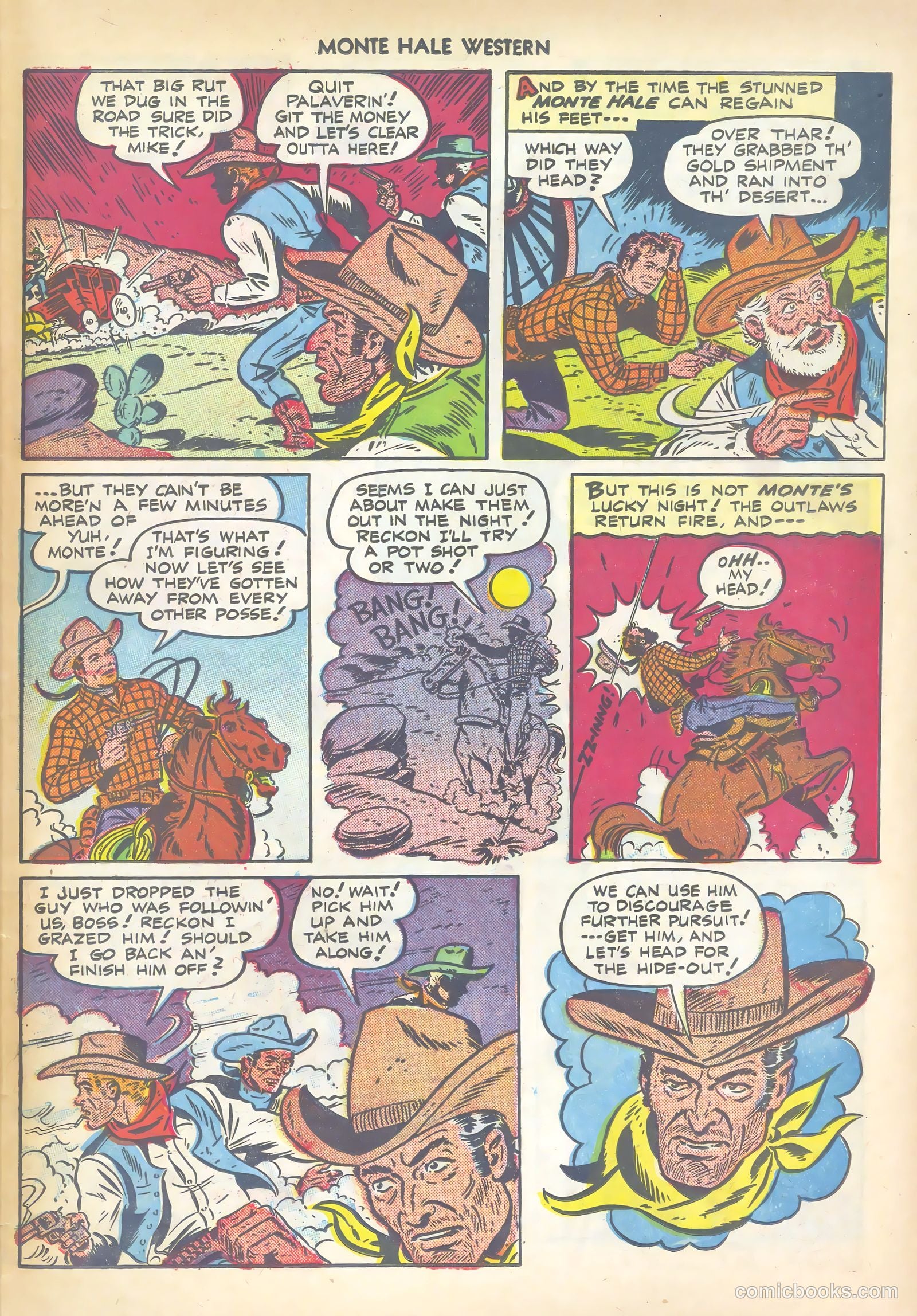 Monte Hale Western #34 (1949) — page 43 of 52