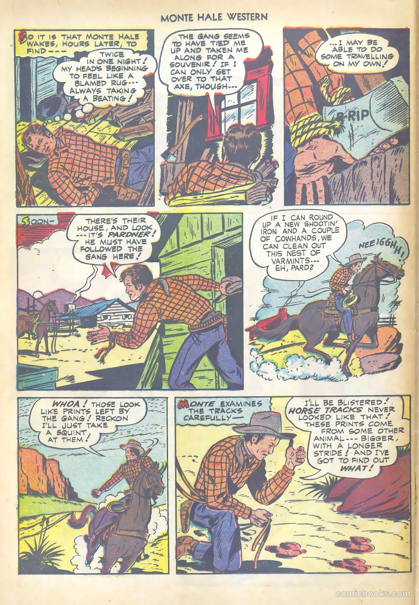 Monte Hale Western #34 (1949) — page 44 of 52