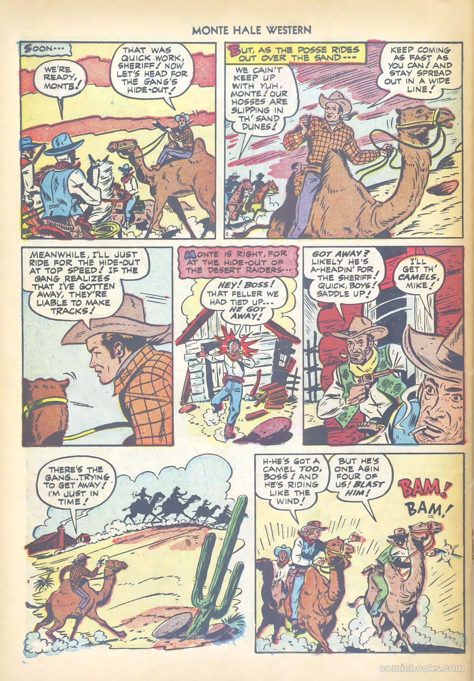 Monte Hale Western #34 (1949) — page 46 of 52