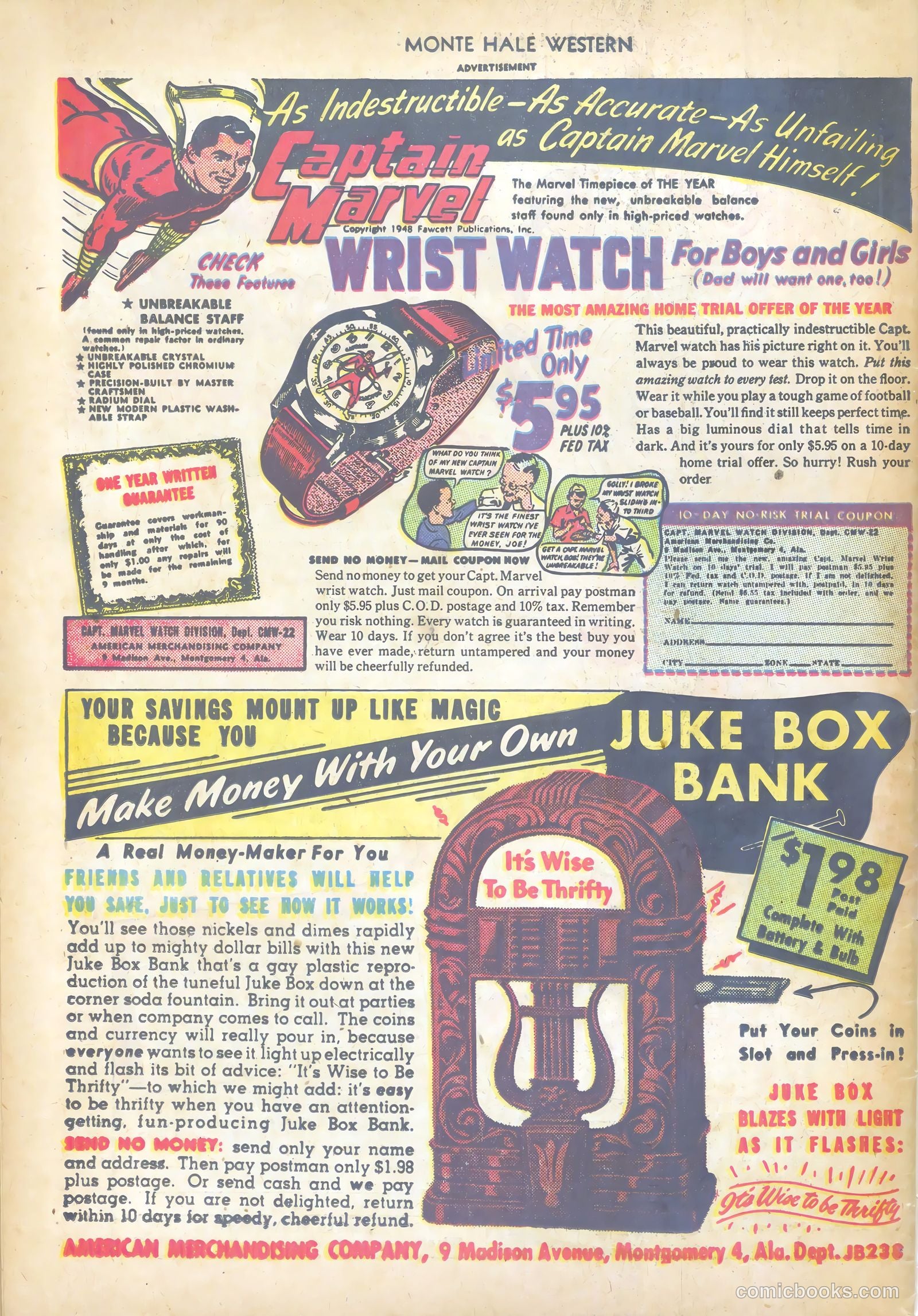 Monte Hale Western #34 (1949) — page 50 of 52