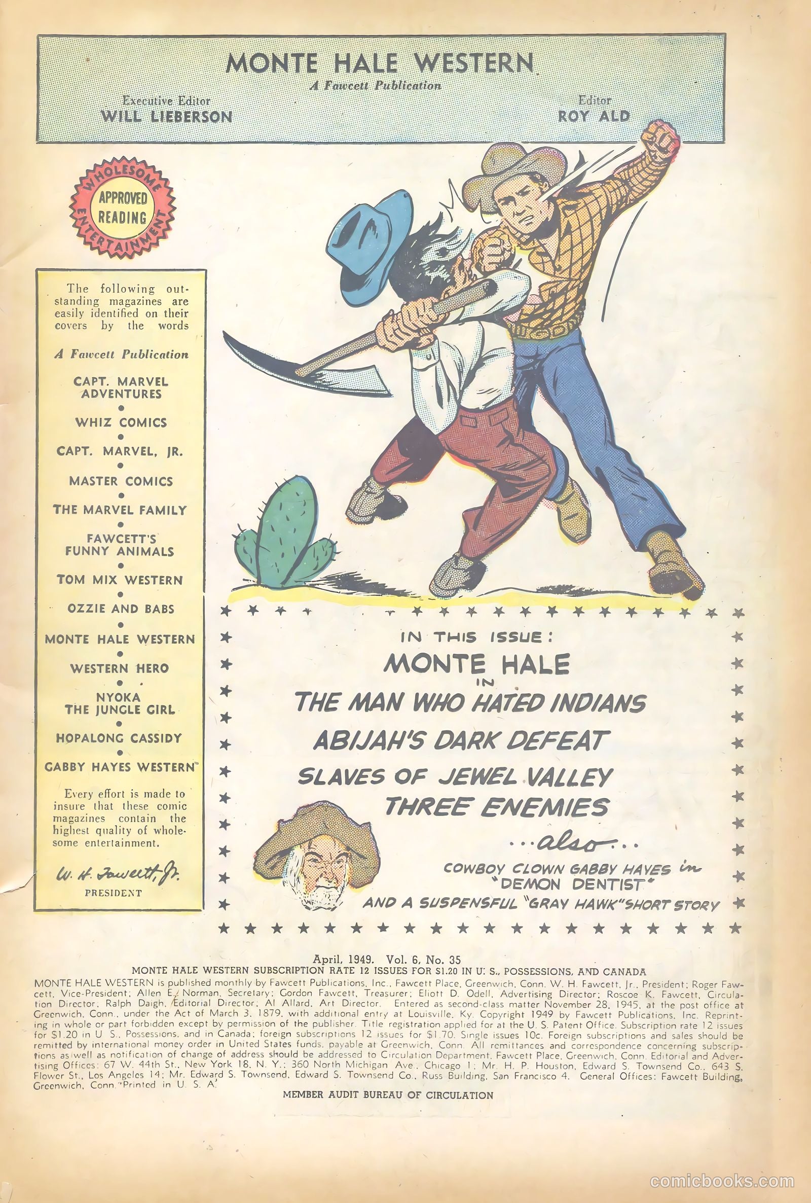 Monte Hale Western #35 (1949) — page 3 of 52