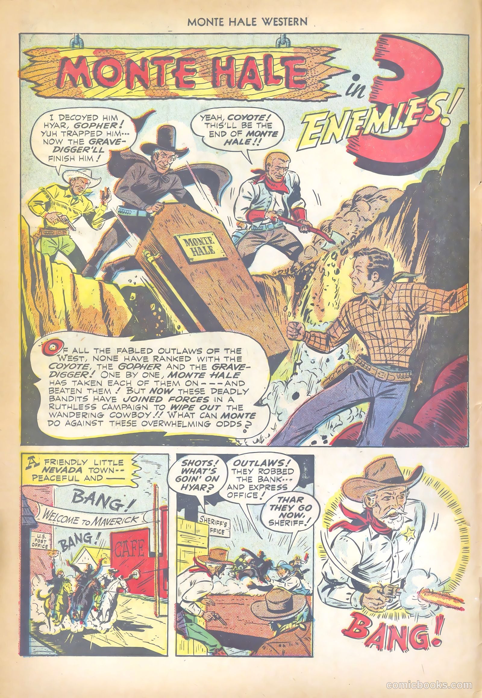 Monte Hale Western #35 (1949) — page 4 of 52