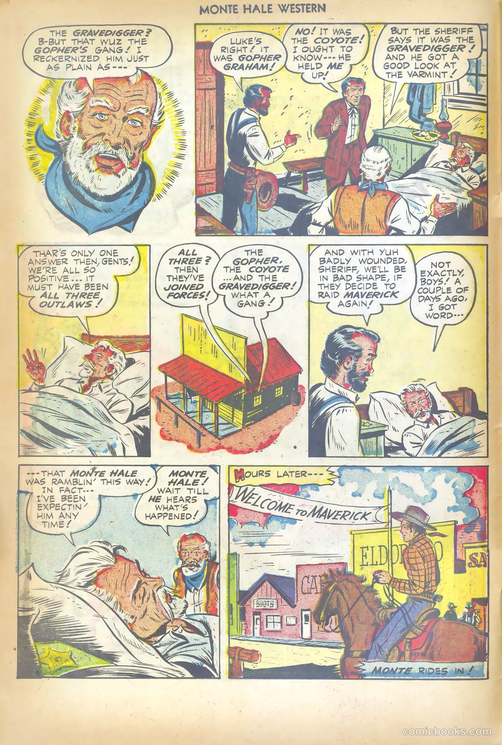 Monte Hale Western #35 (1949) — page 6 of 52