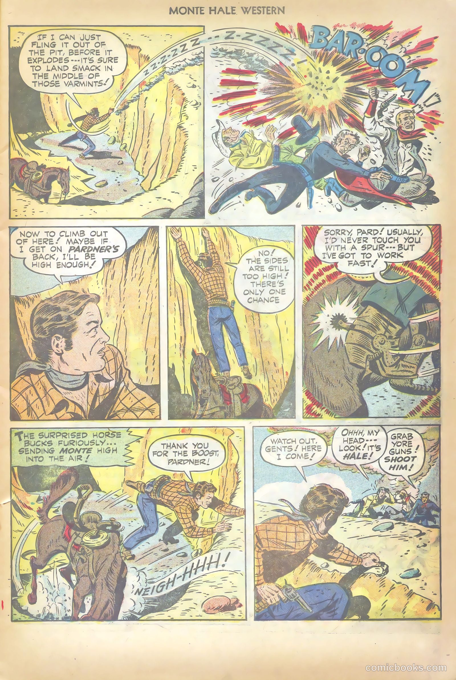 Monte Hale Western #35 (1949) — page 11 of 52
