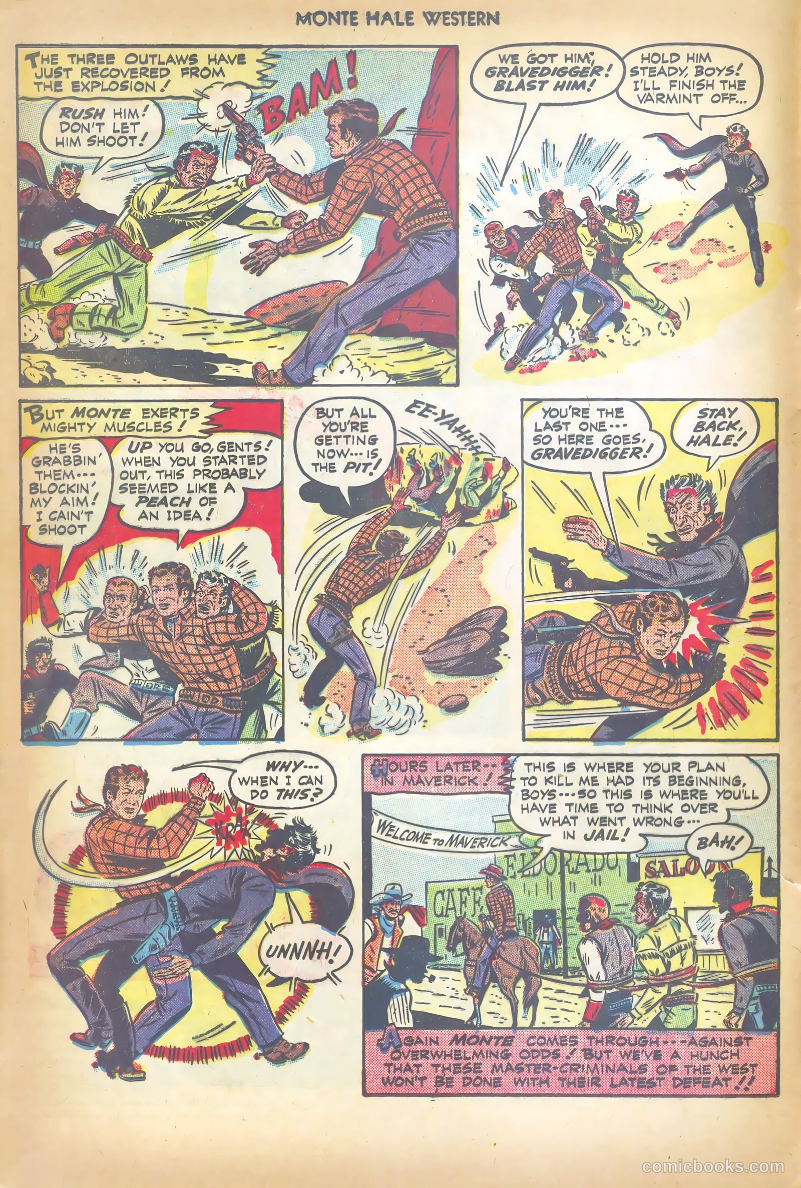 Monte Hale Western #35 (1949) — page 12 of 52
