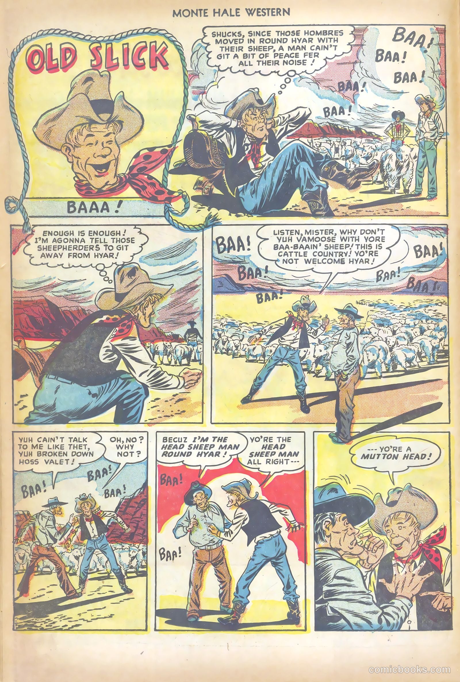 Monte Hale Western #35 (1949) — page 14 of 52