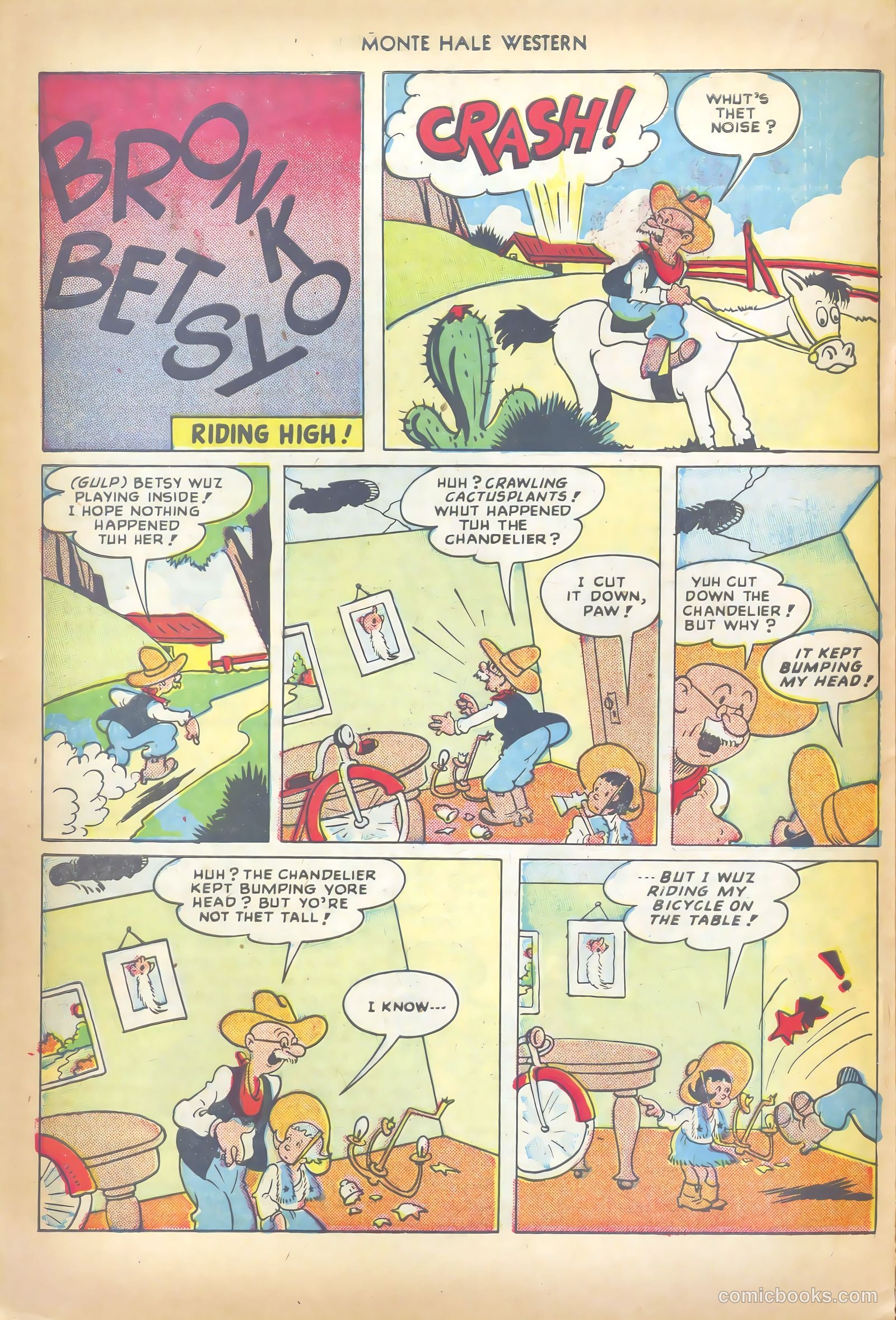 Monte Hale Western #35 (1949) — page 22 of 52
