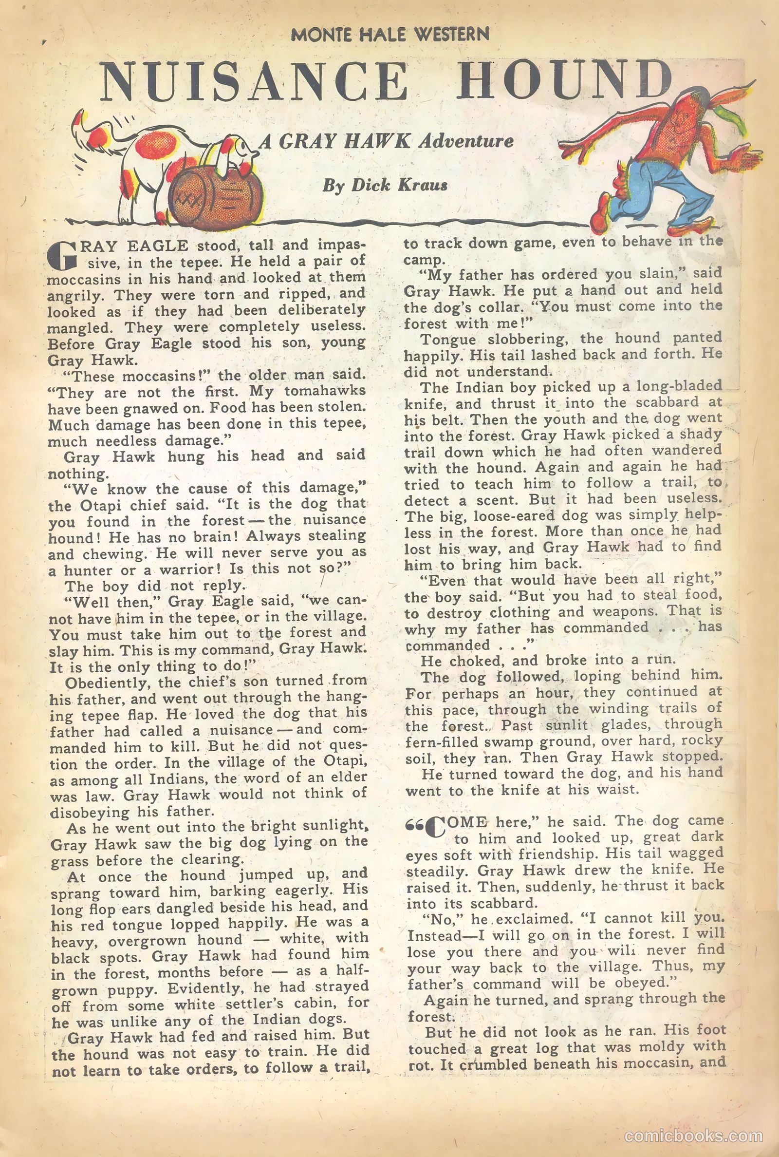Monte Hale Western #35 (1949) — page 23 of 52