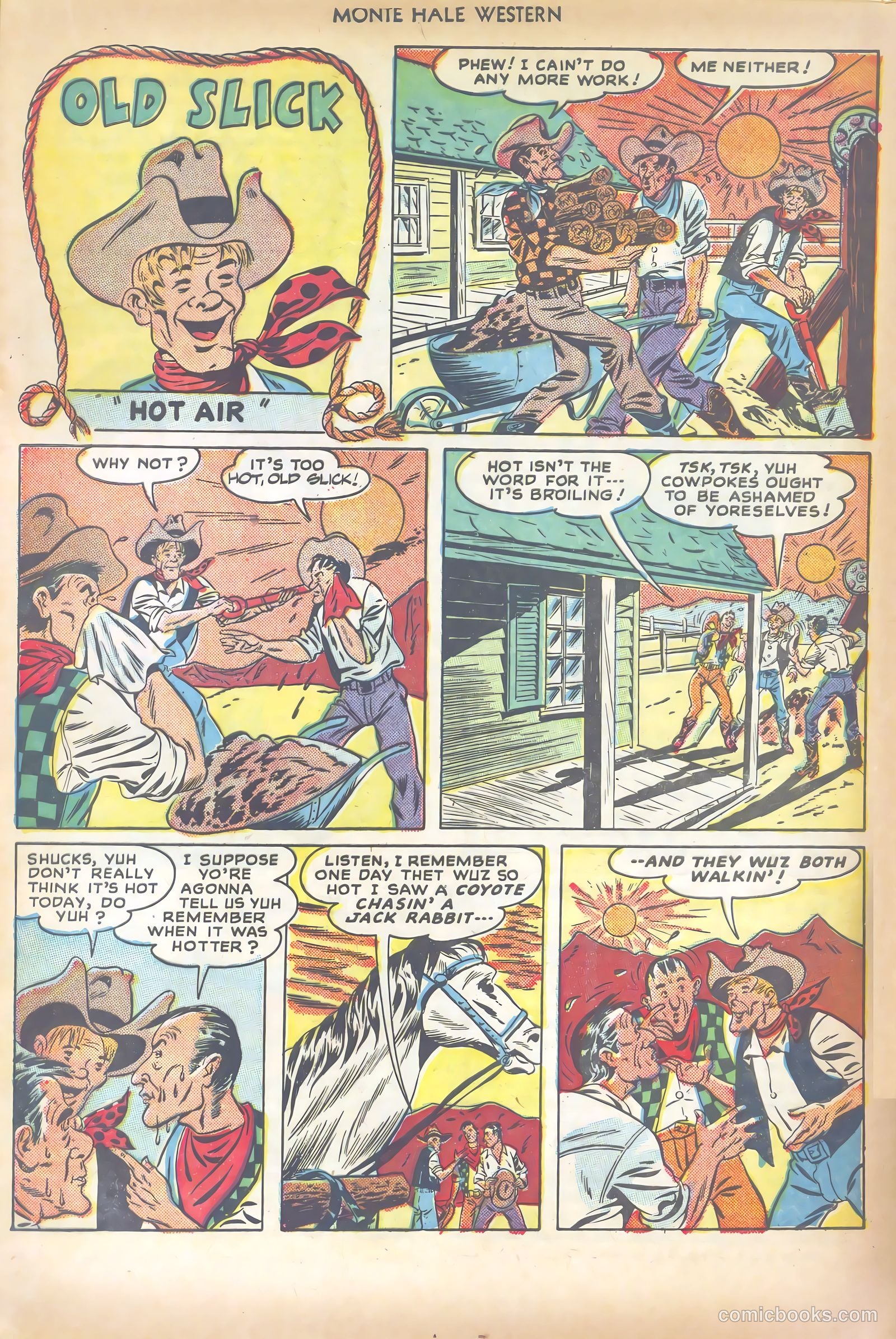 Monte Hale Western #35 (1949) — page 25 of 52