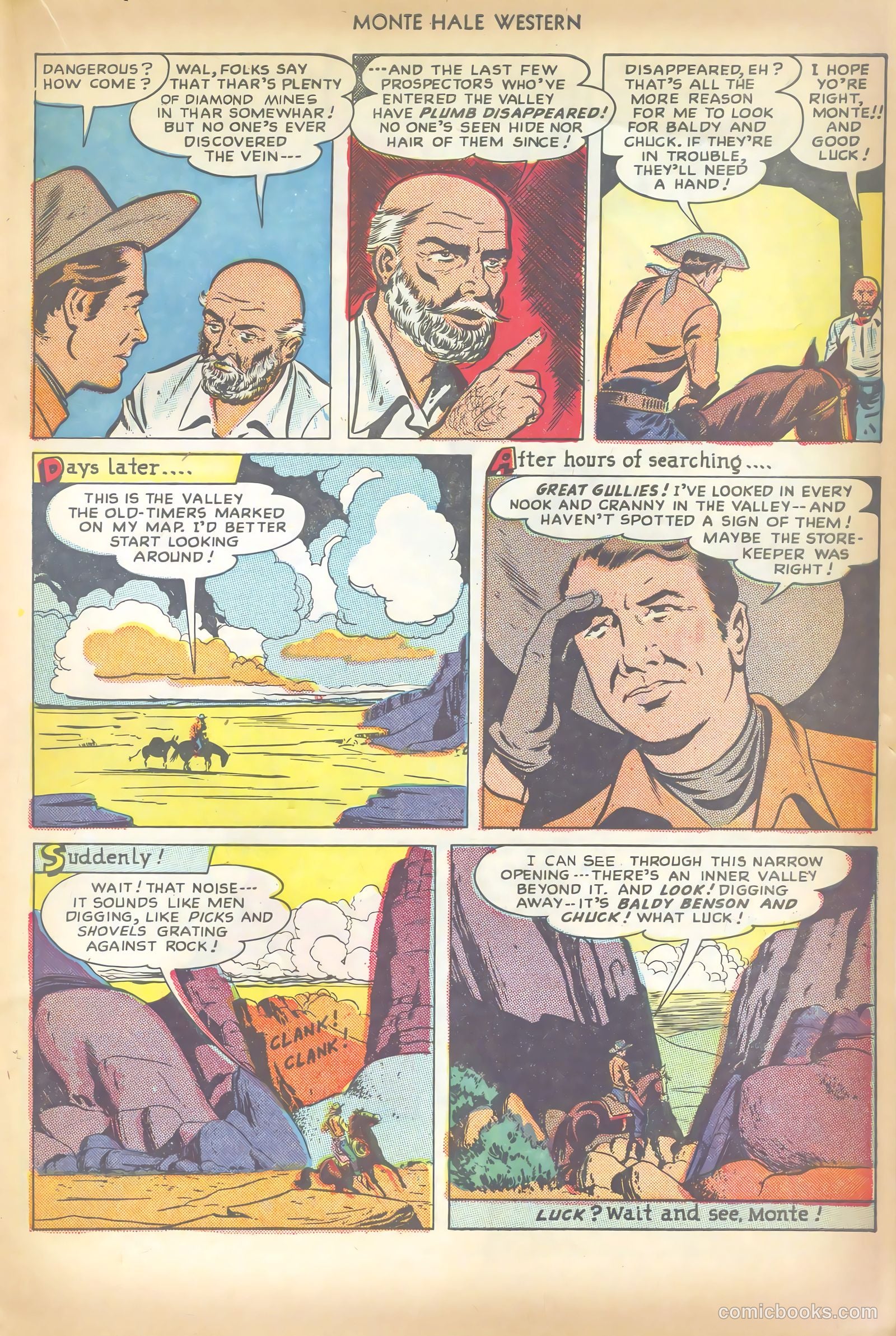 Monte Hale Western #35 (1949) — page 27 of 52