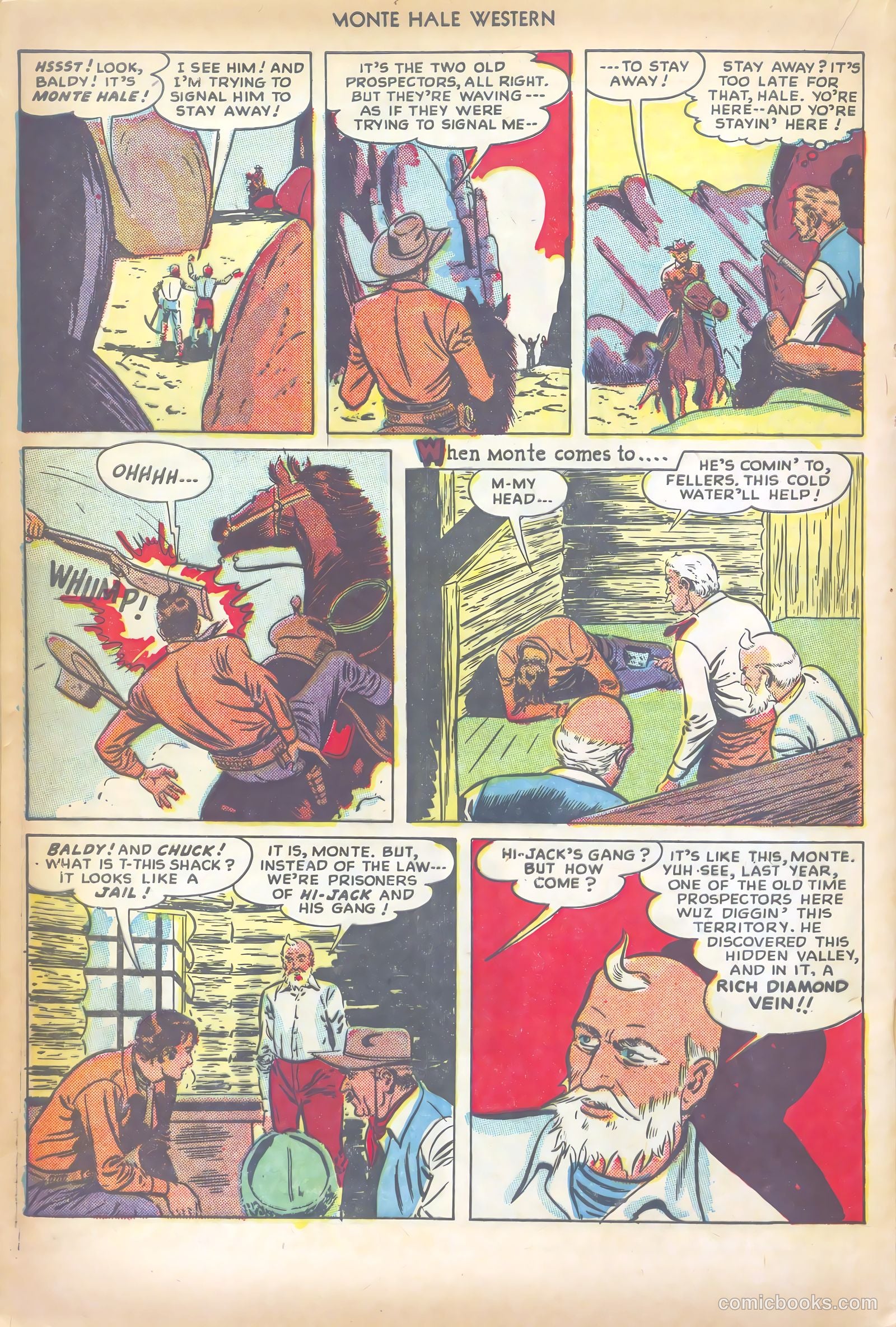 Monte Hale Western #35 (1949) — page 28 of 52