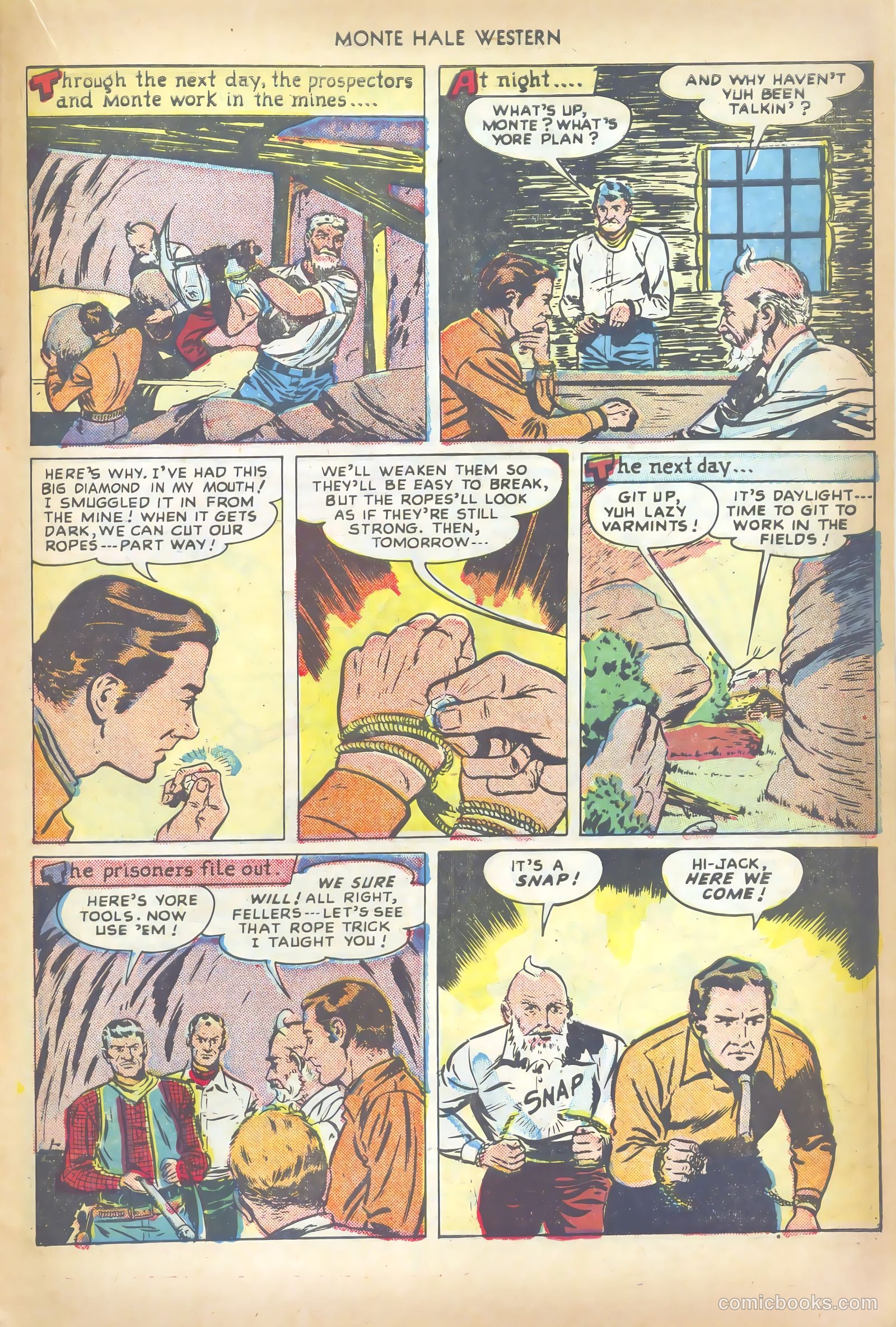 Monte Hale Western #35 (1949) — page 31 of 52