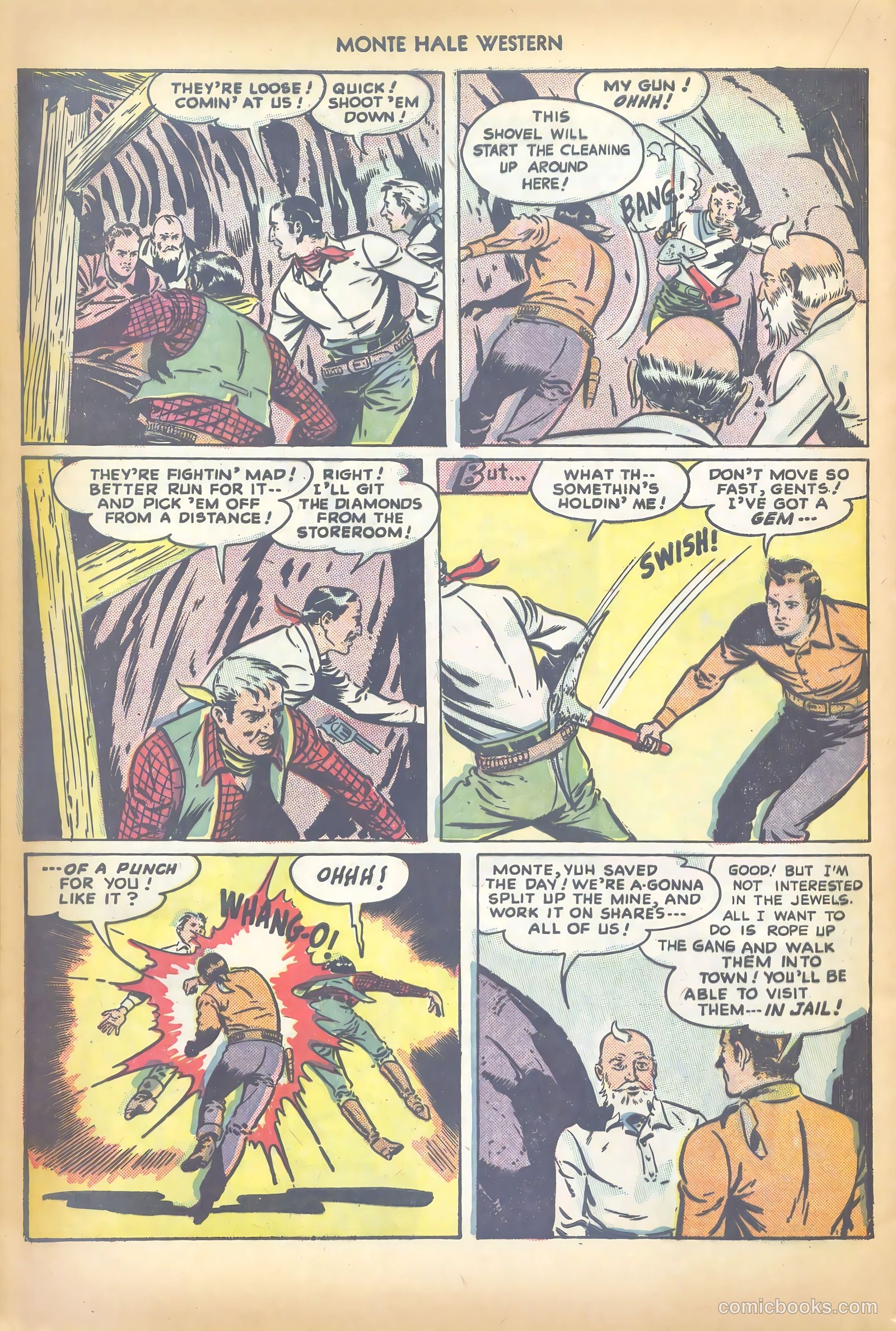 Monte Hale Western #35 (1949) — page 32 of 52