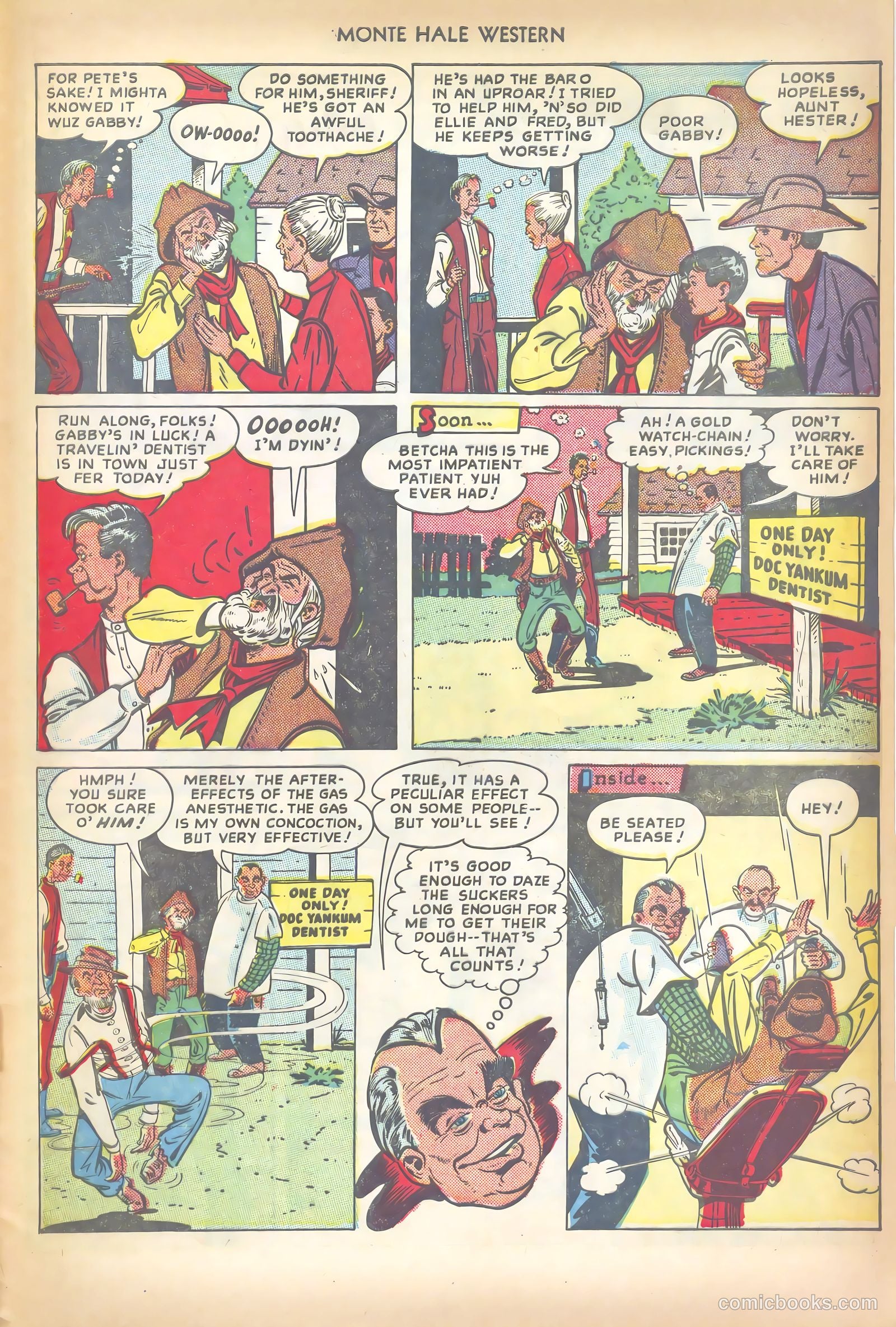 Monte Hale Western #35 (1949) — page 37 of 52