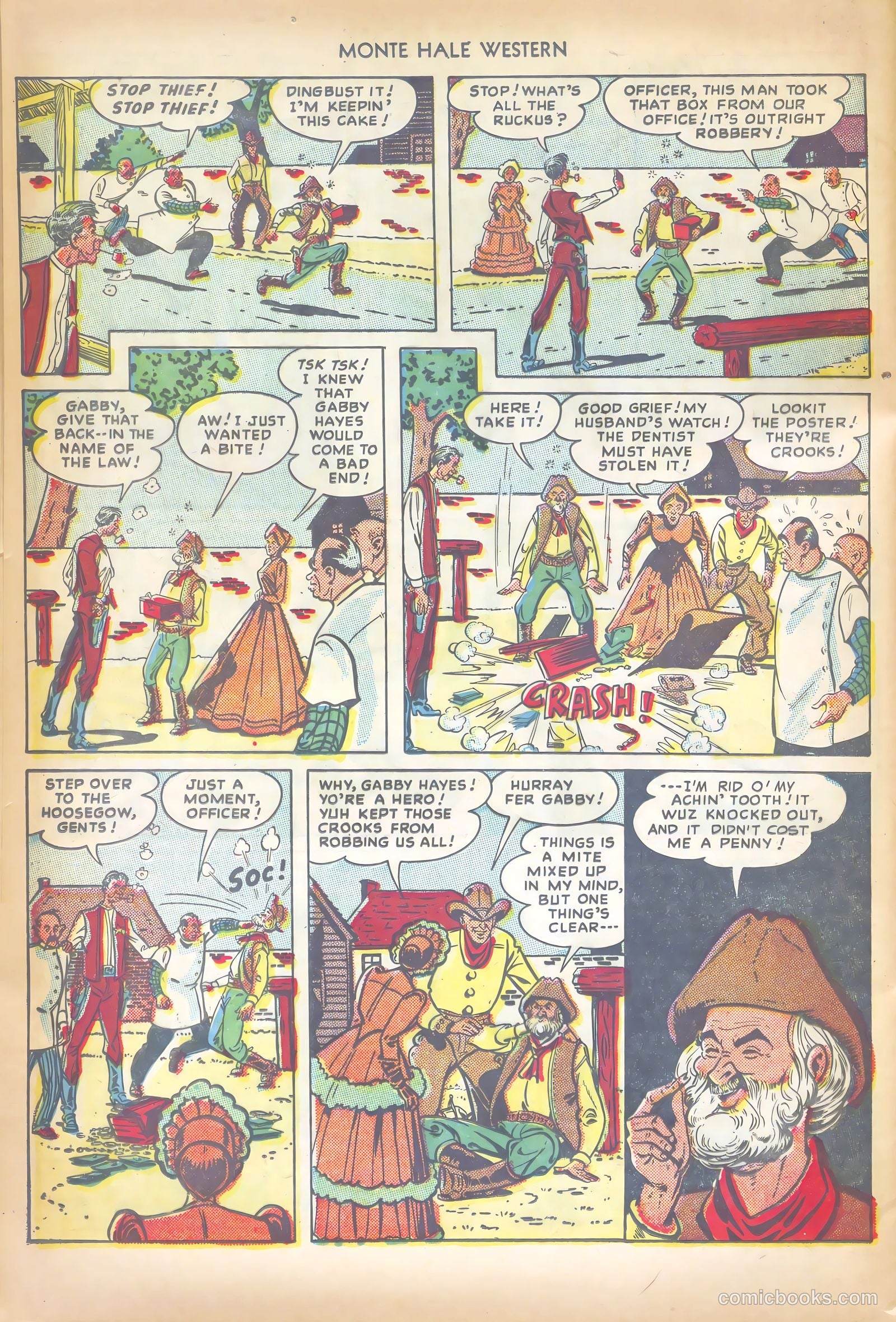 Monte Hale Western #35 (1949) — page 40 of 52