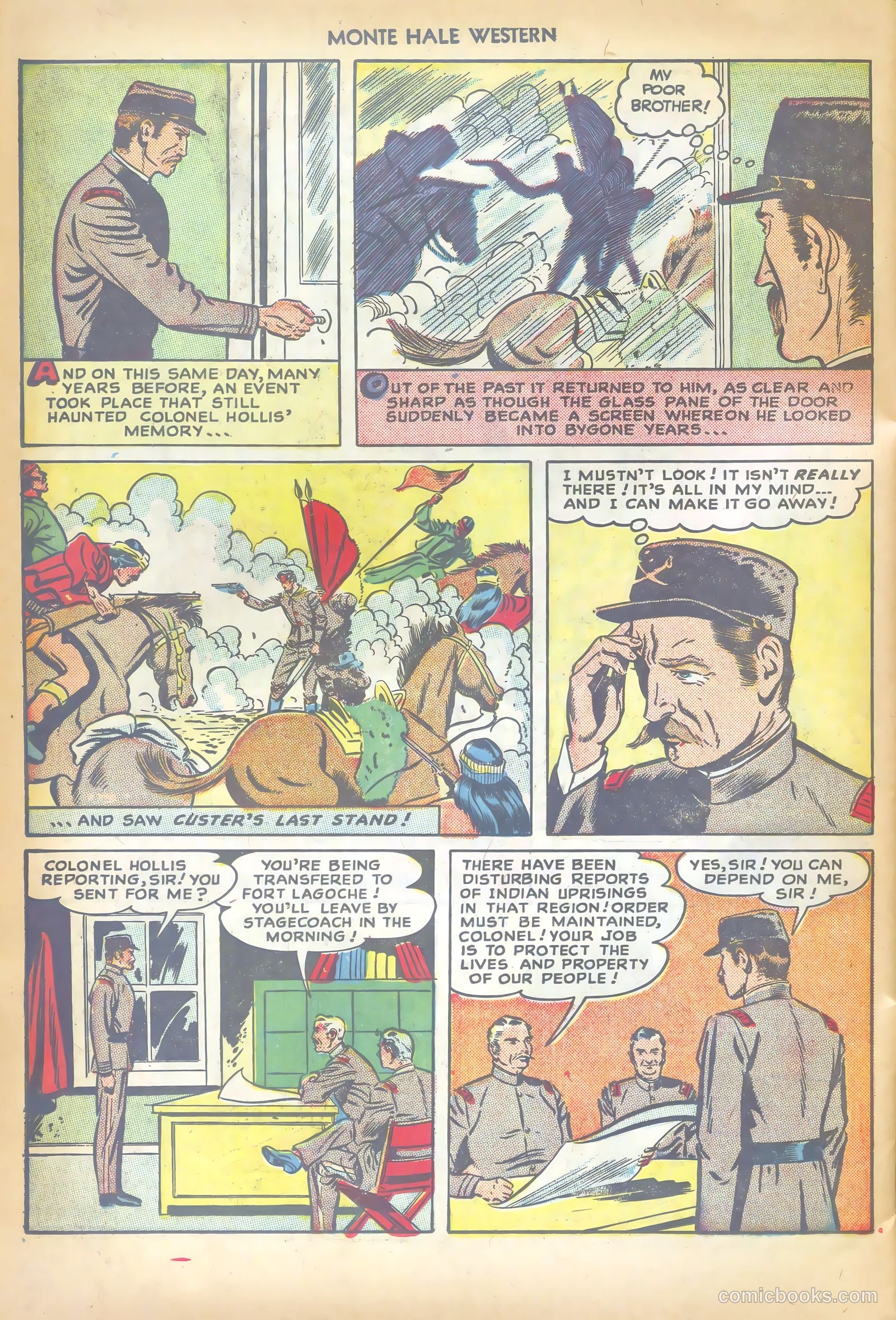 Monte Hale Western #35 (1949) — page 42 of 52
