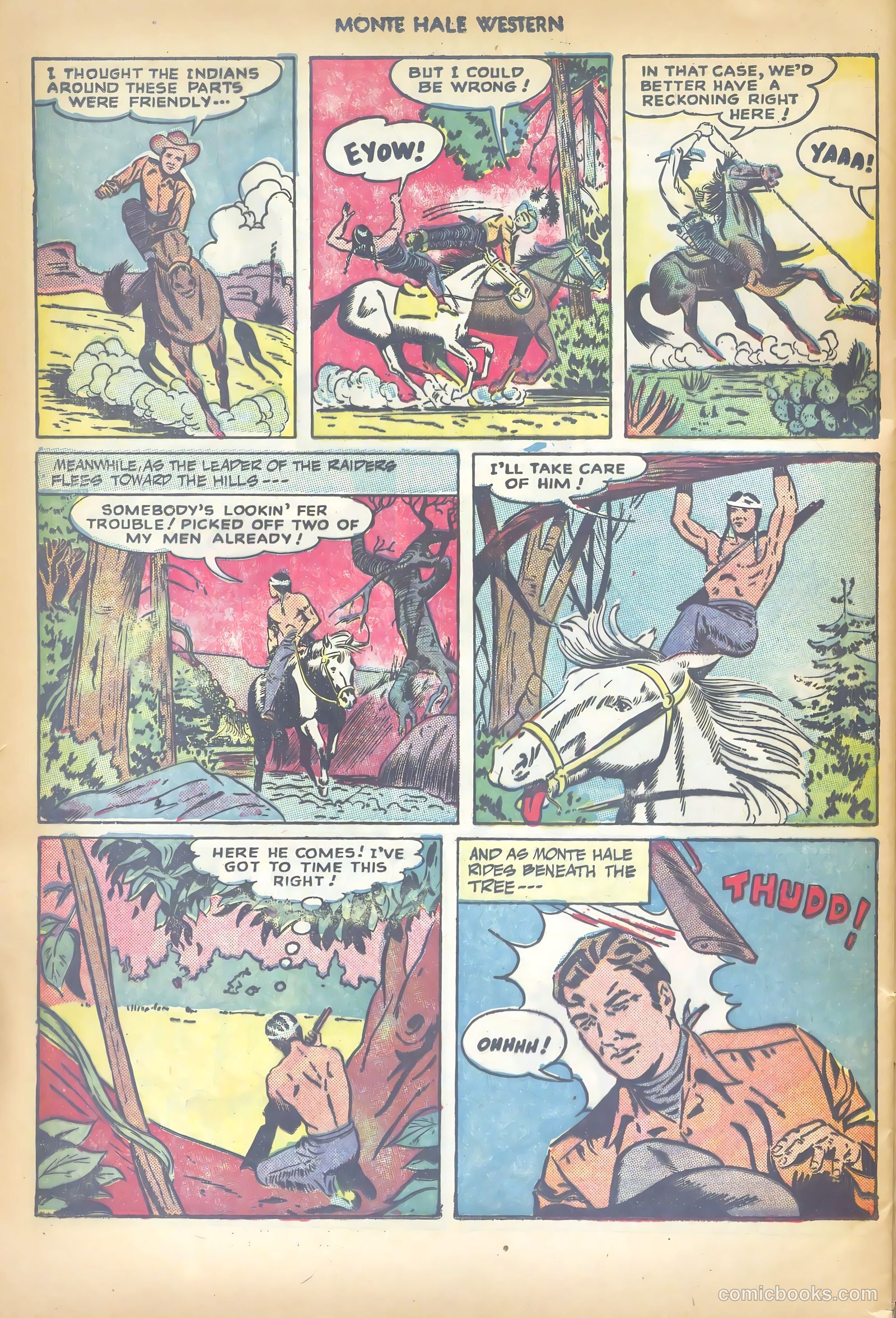 Monte Hale Western #35 (1949) — page 44 of 52