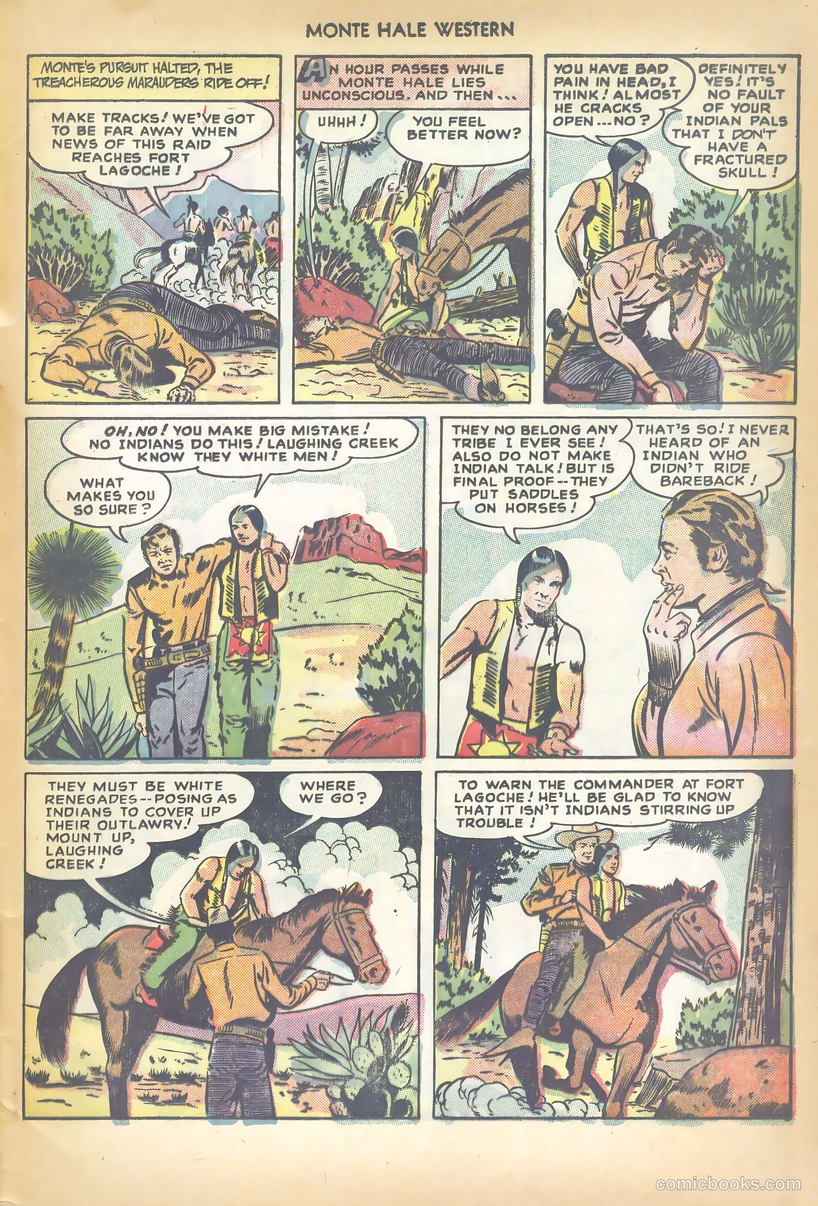Monte Hale Western #35 (1949) — page 45 of 52
