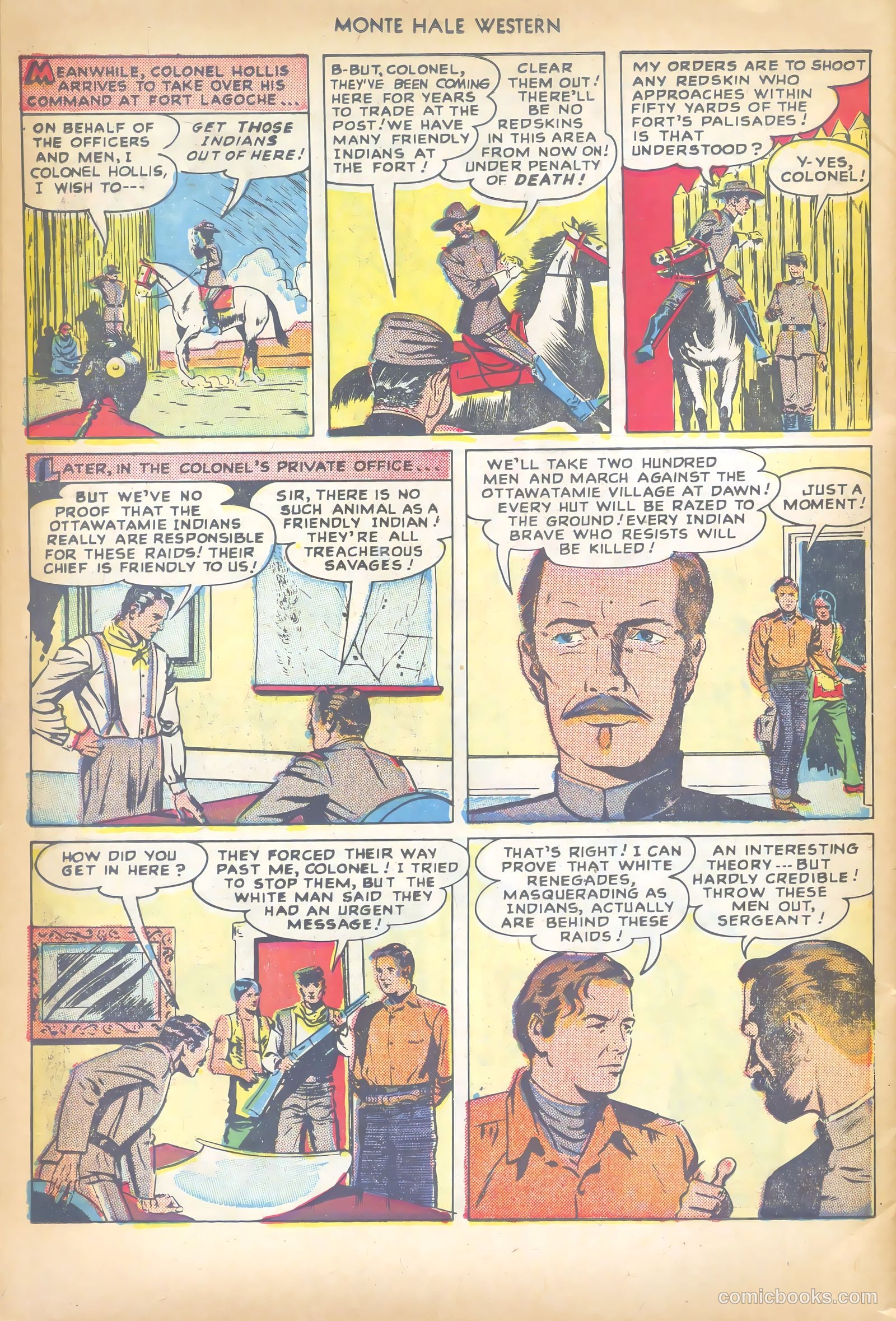 Monte Hale Western #35 (1949) — page 46 of 52