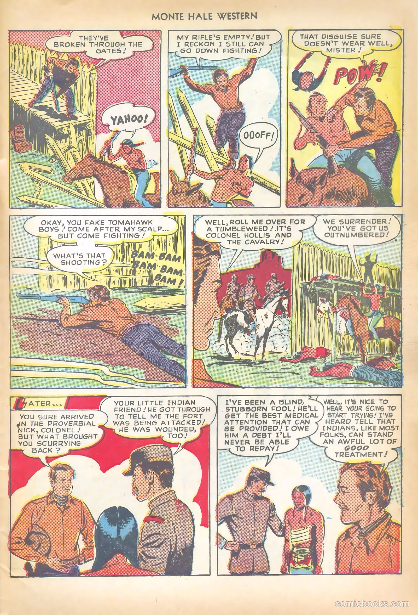 Monte Hale Western #35 (1949) — page 49 of 52