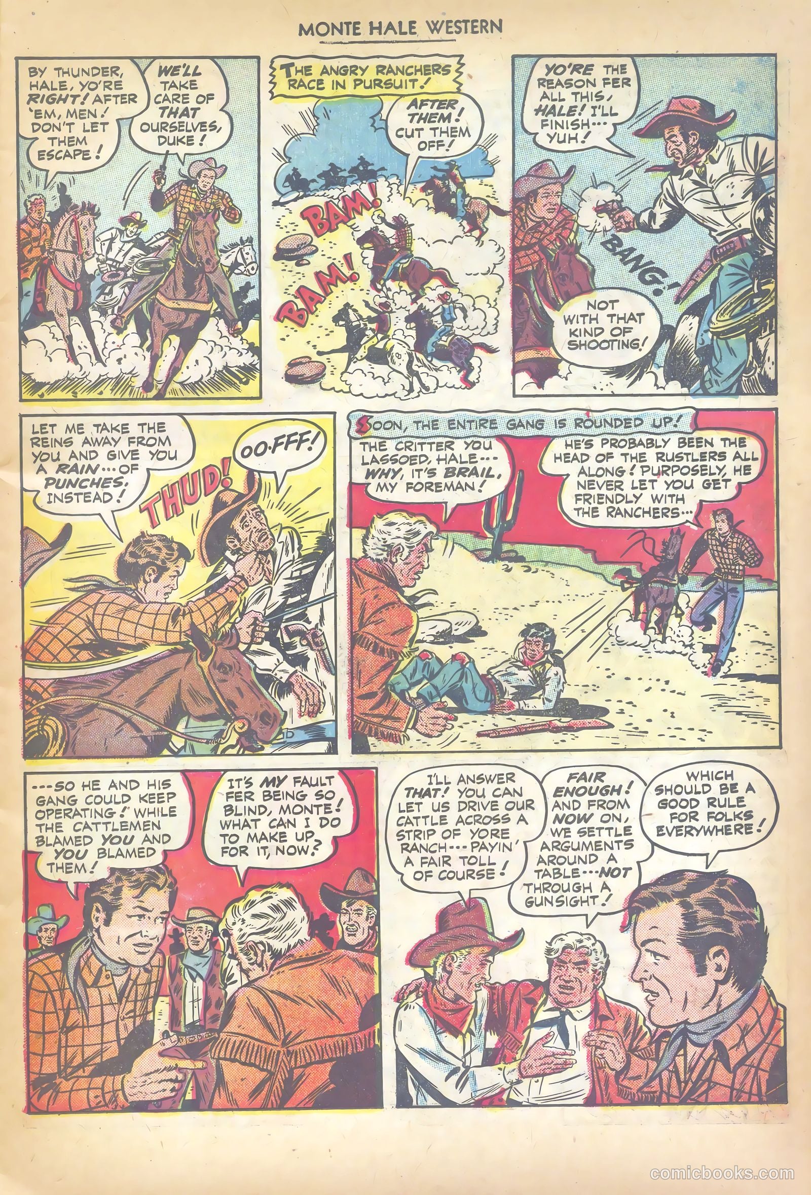 Monte Hale Western #36 (1949) — page 11 of 52