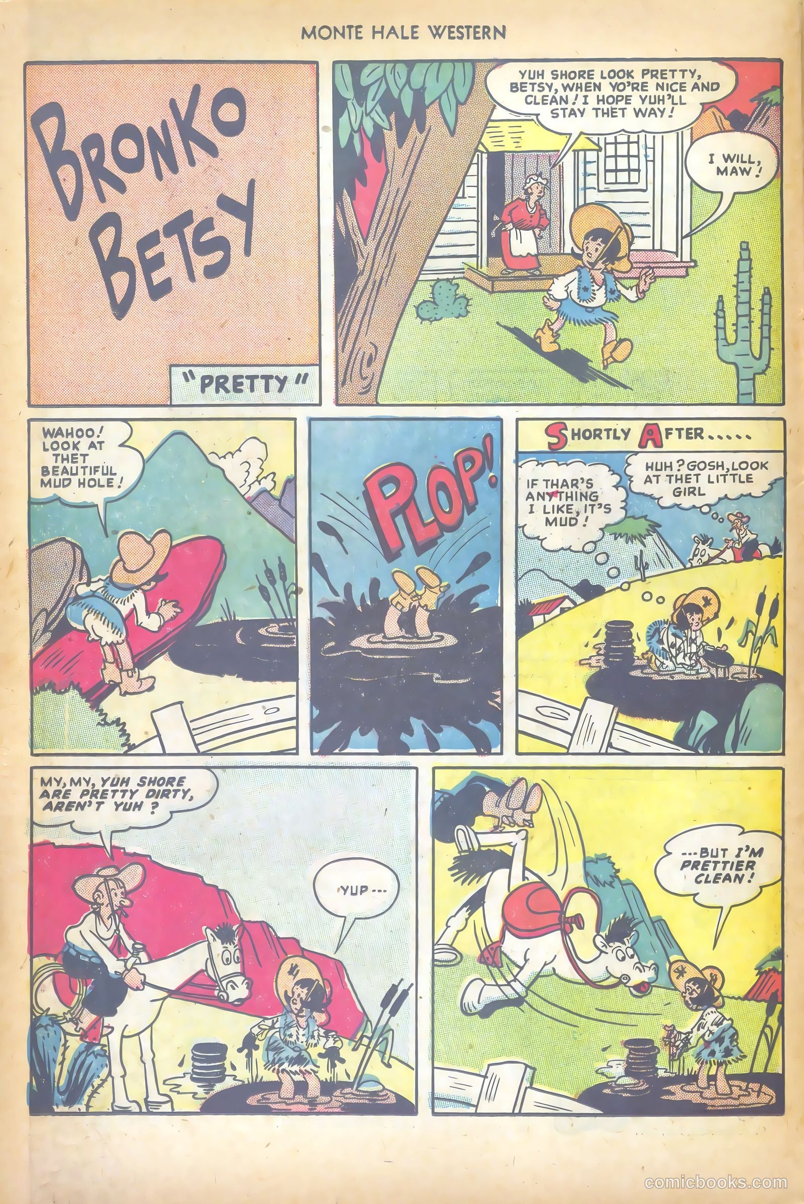 Monte Hale Western #36 (1949) — page 14 of 52