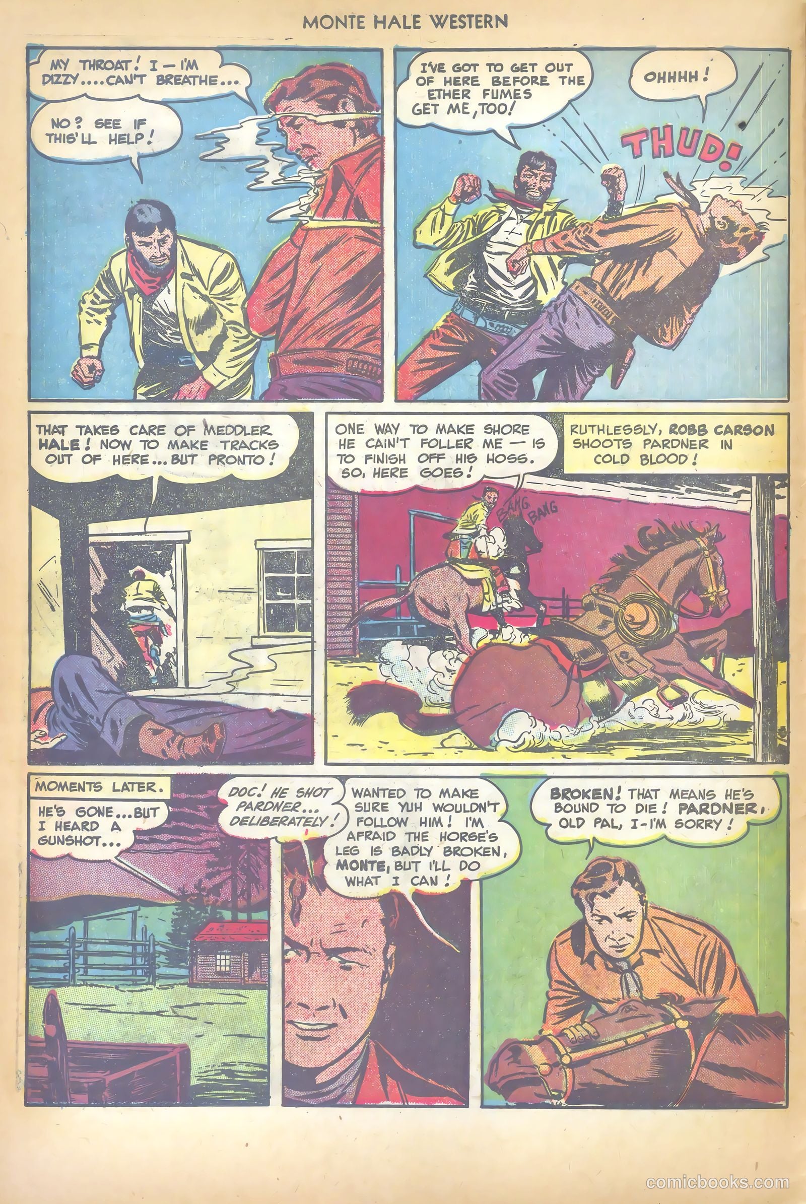 Monte Hale Western #36 (1949) — page 18 of 52