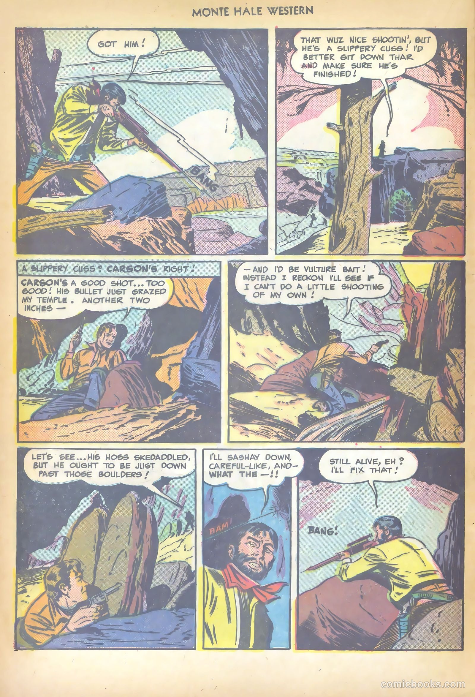 Monte Hale Western #36 (1949) — page 20 of 52