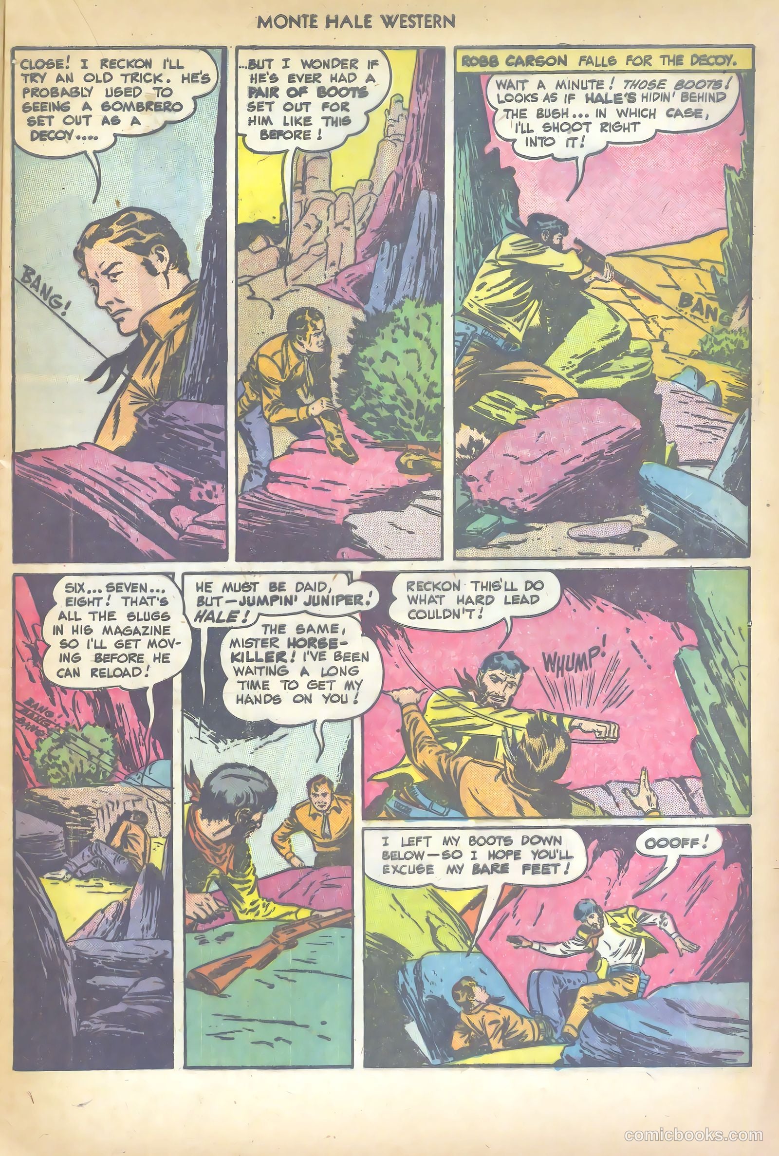 Monte Hale Western #36 (1949) — page 21 of 52