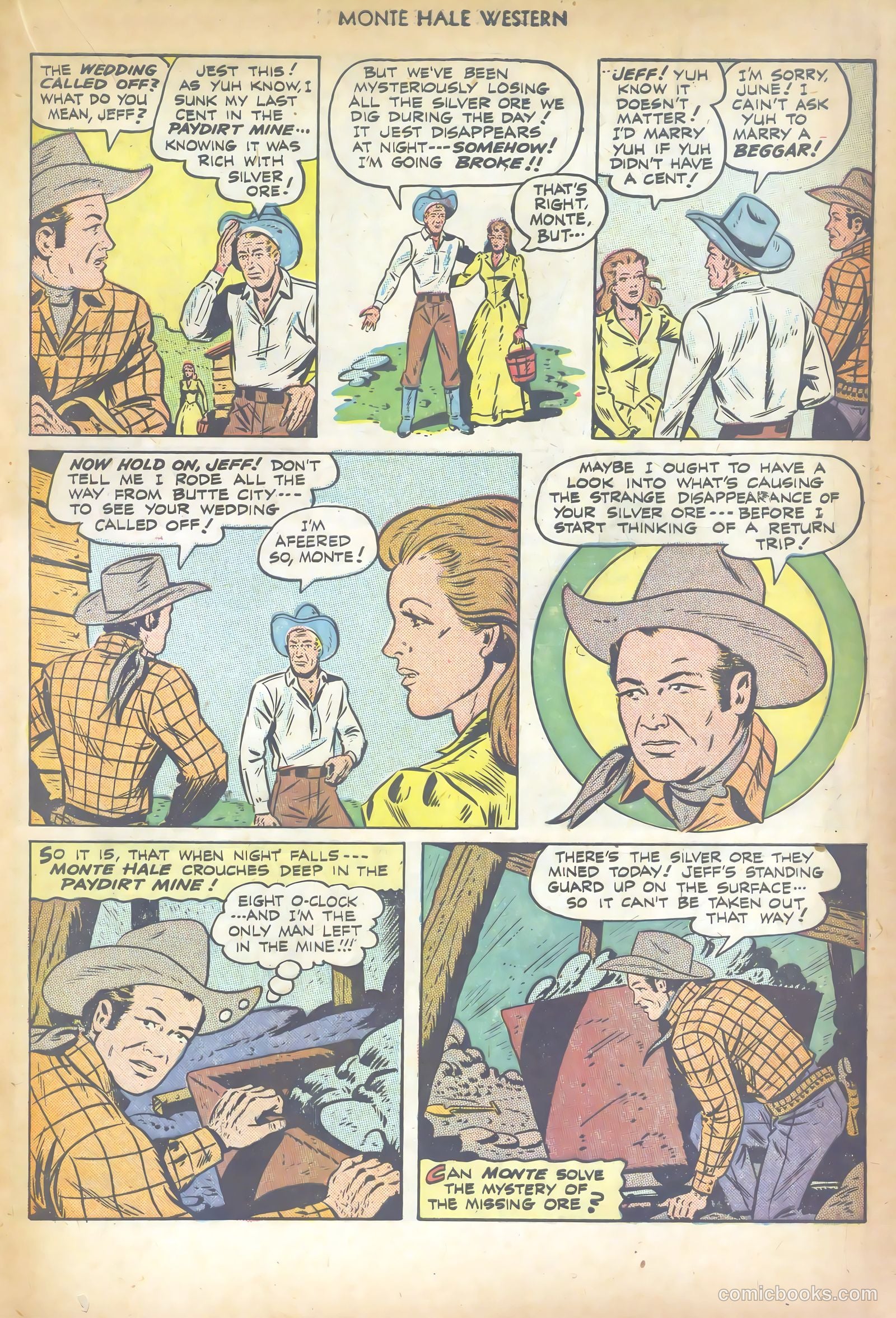 Monte Hale Western #36 (1949) — page 27 of 52