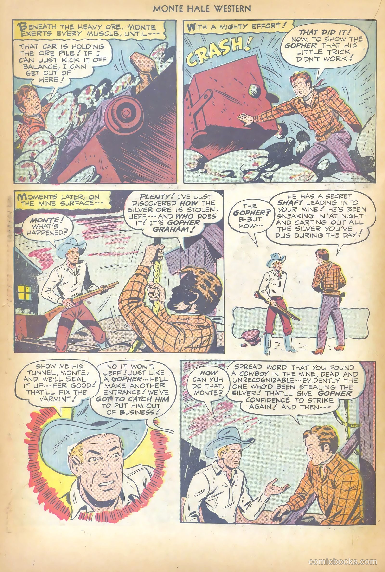 Monte Hale Western #36 (1949) — page 30 of 52