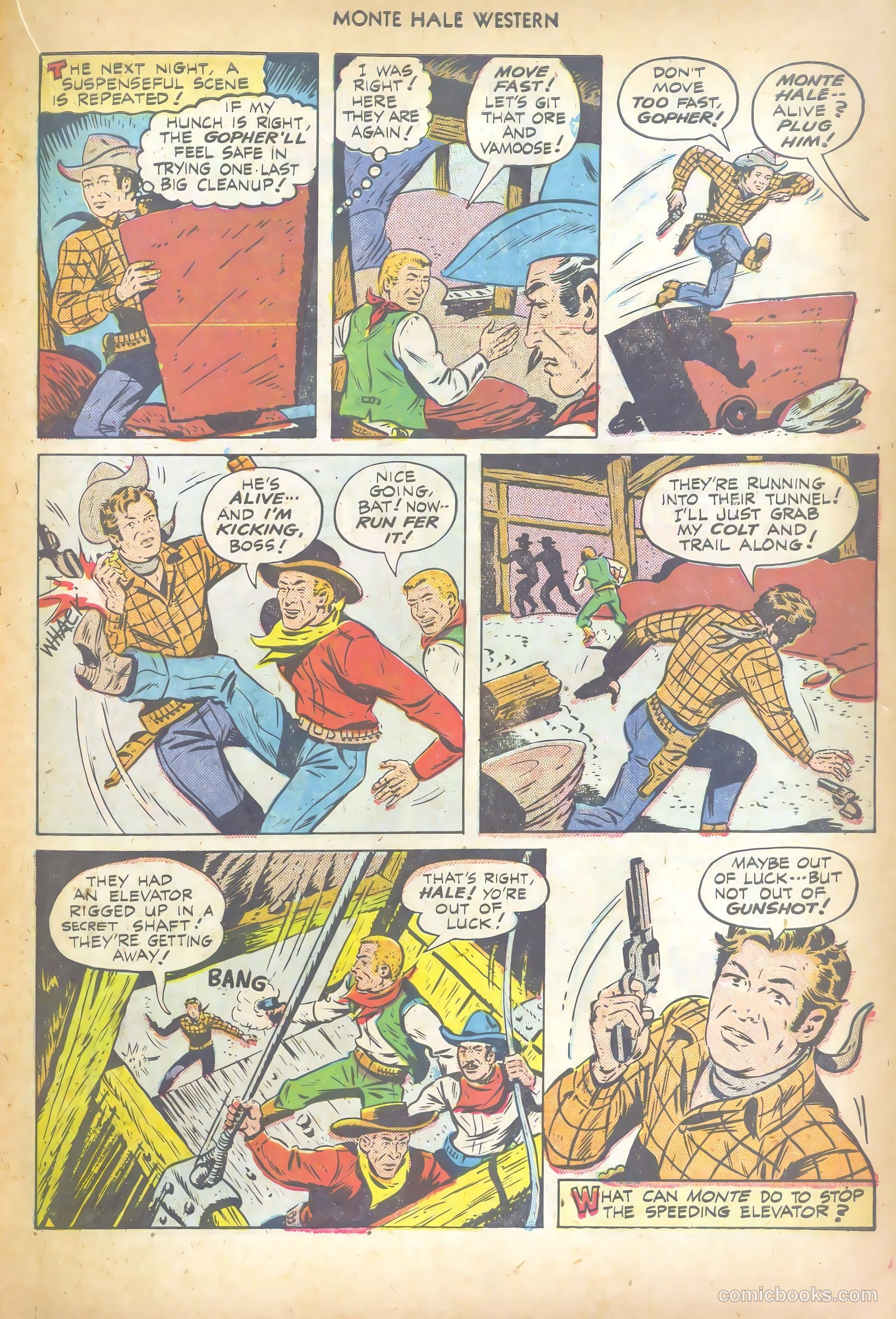 Monte Hale Western #36 (1949) — page 31 of 52