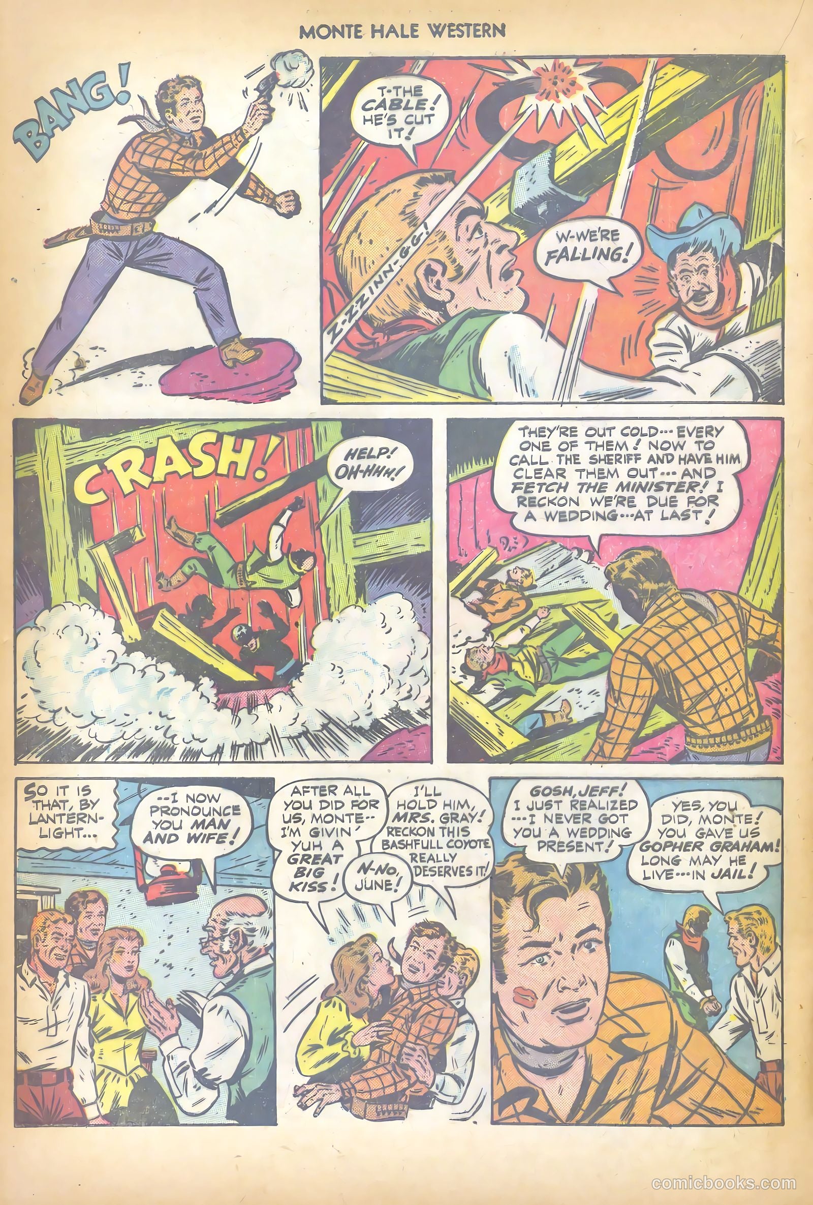 Monte Hale Western #36 (1949) — page 32 of 52