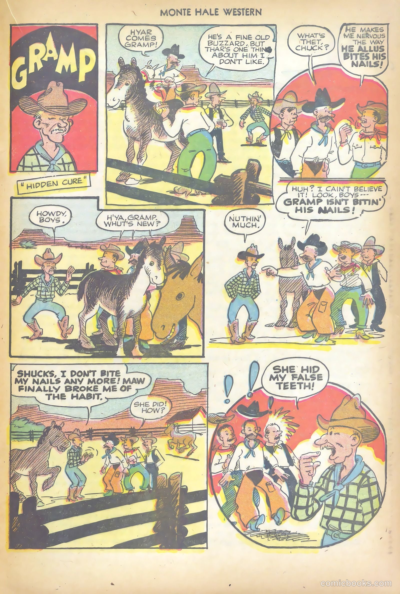 Monte Hale Western #36 (1949) — page 33 of 52