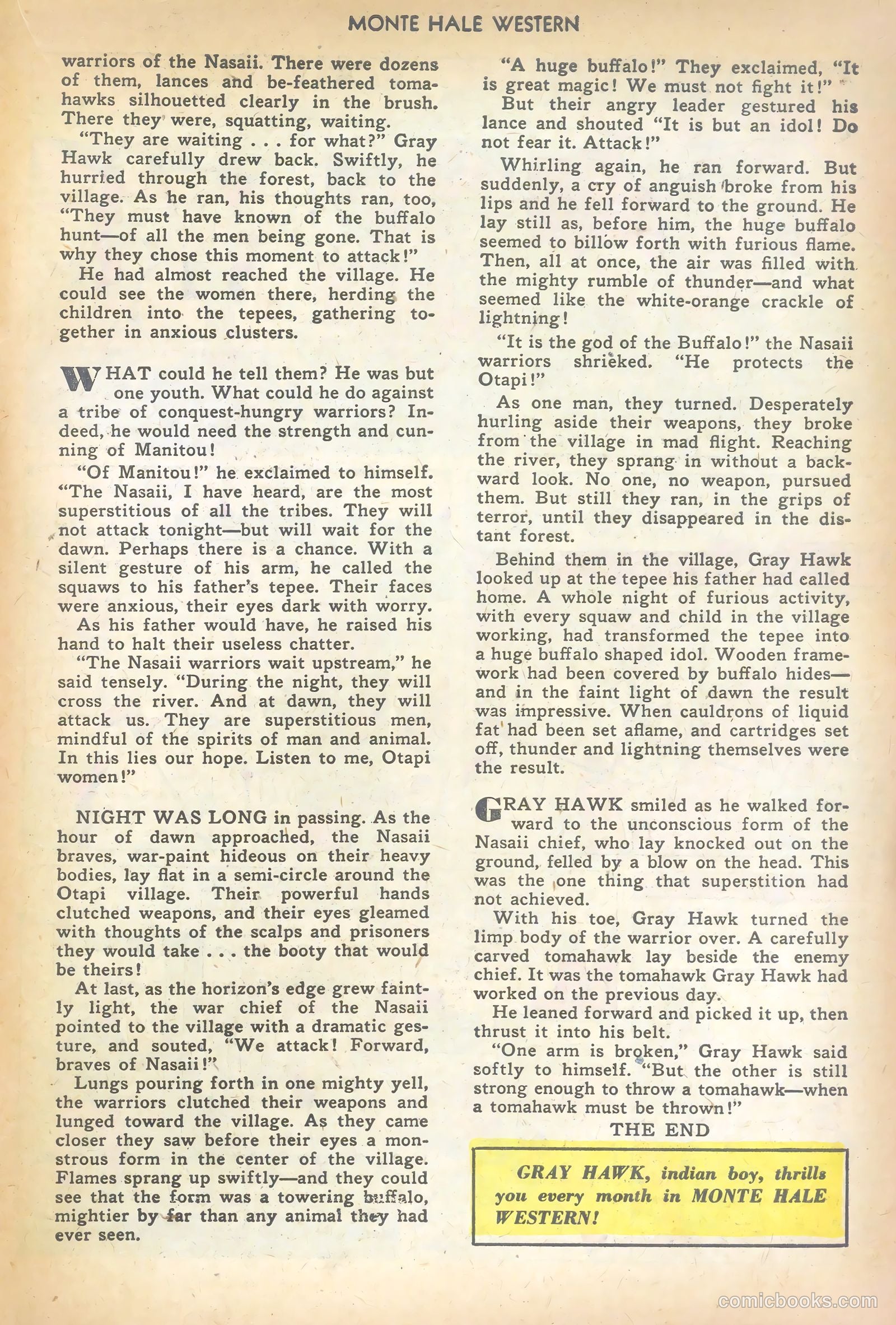 Monte Hale Western #36 (1949) — page 35 of 52