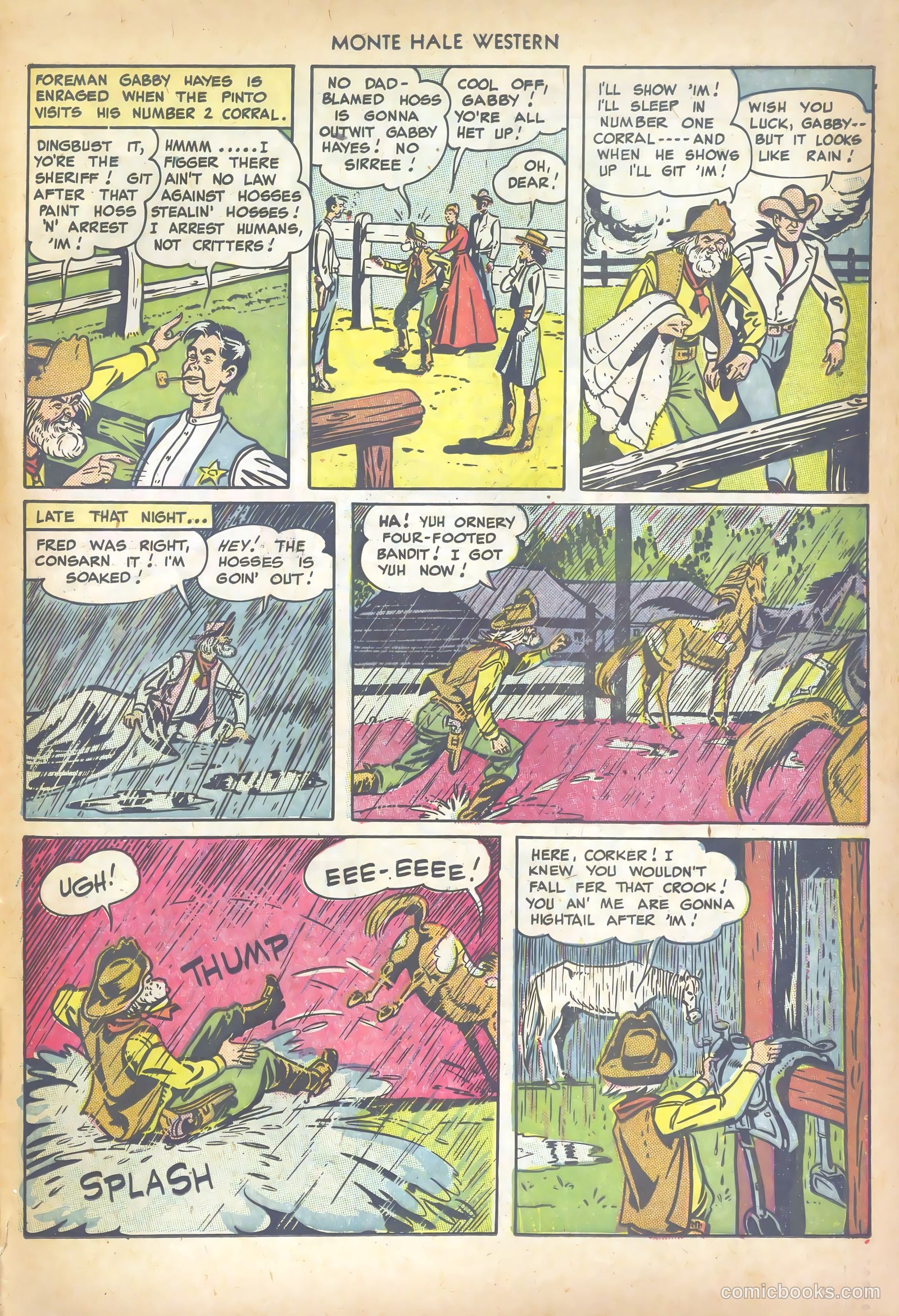Monte Hale Western #36 (1949) — page 39 of 52