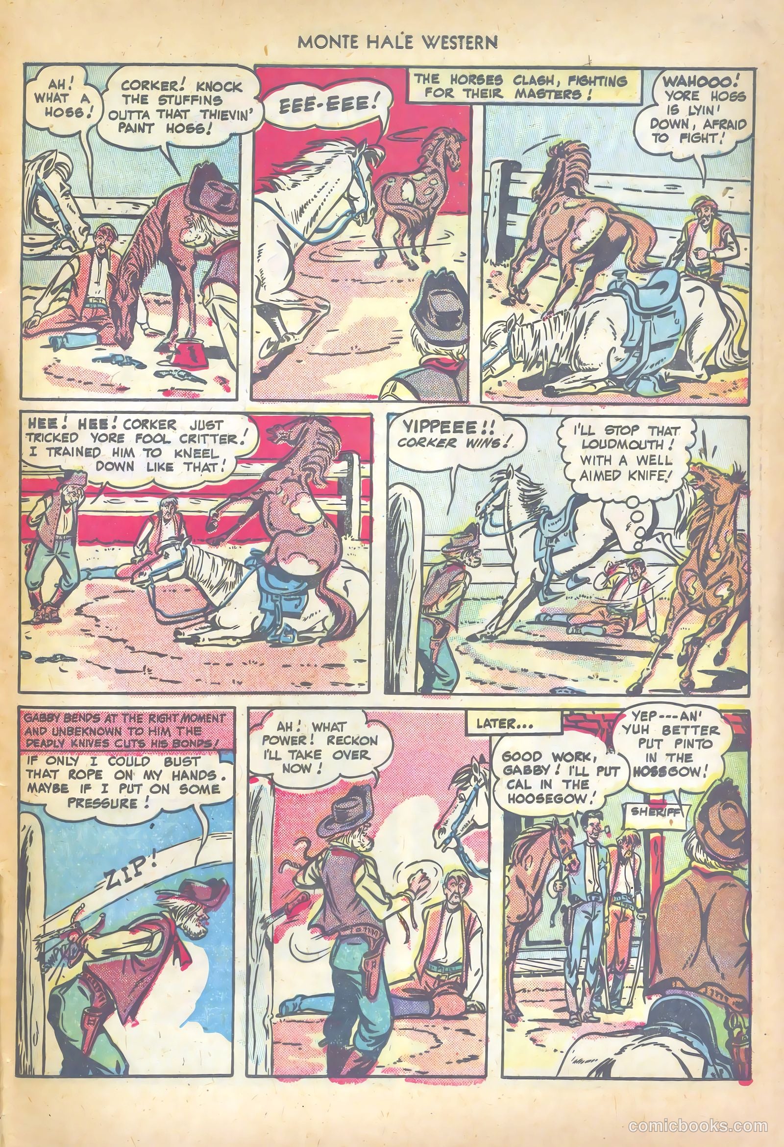 Monte Hale Western #36 (1949) — page 41 of 52