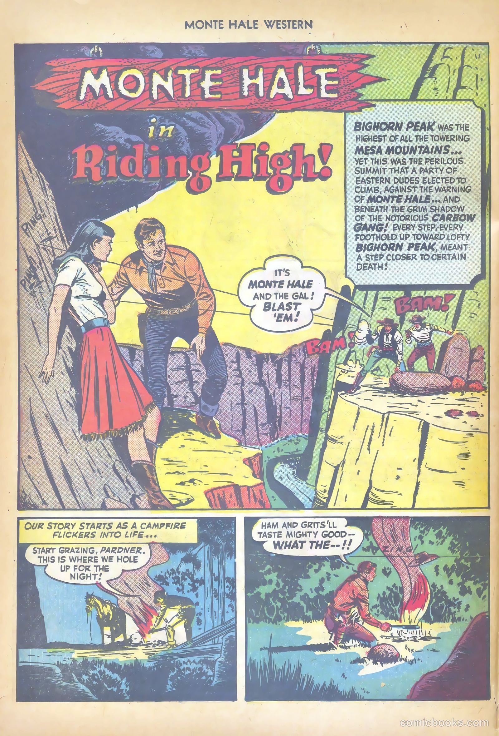 Monte Hale Western #36 (1949) — page 42 of 52