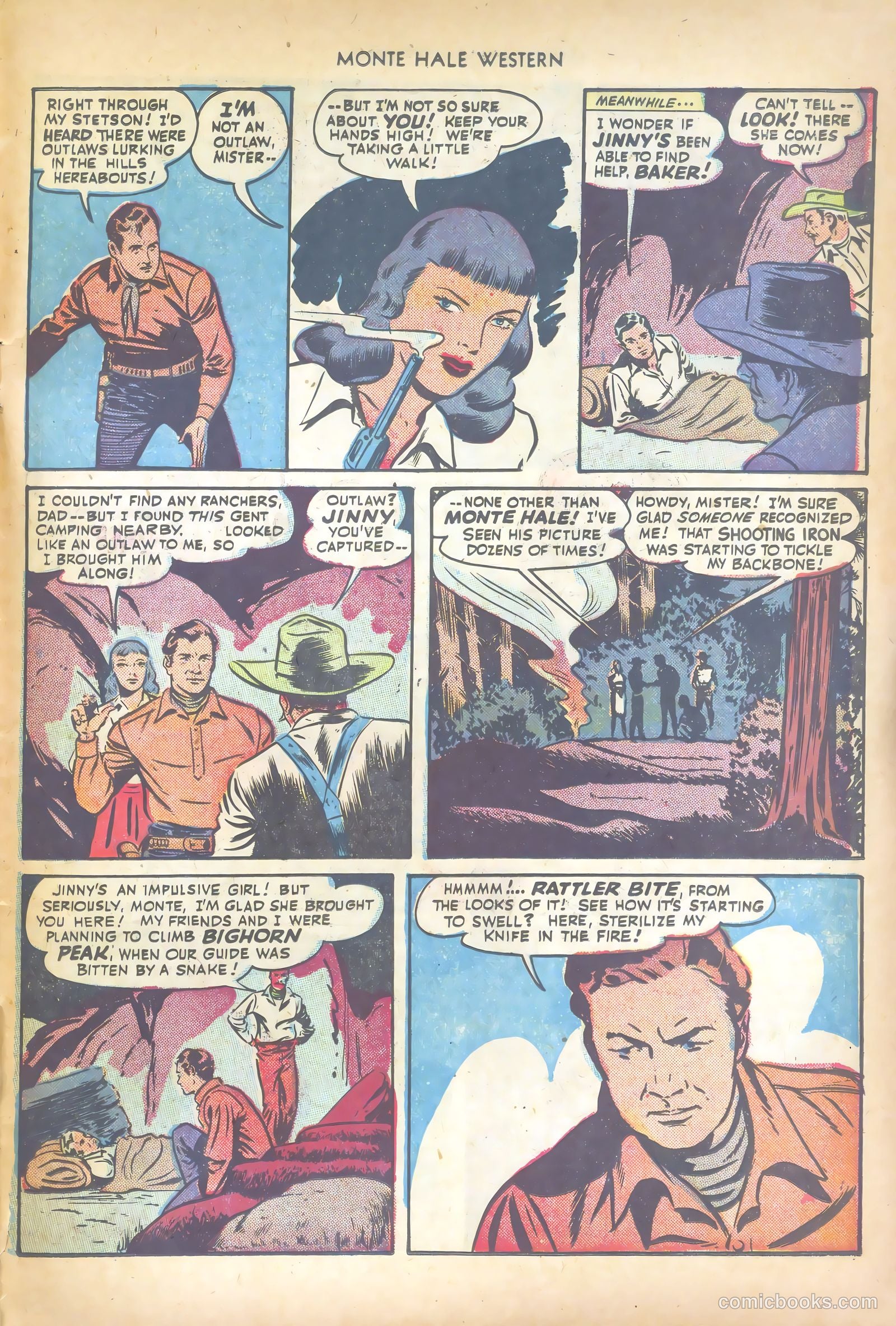 Monte Hale Western #36 (1949) — page 43 of 52