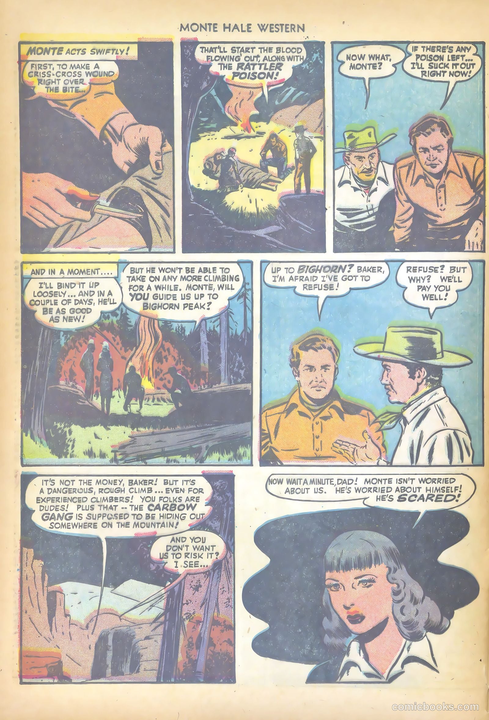 Monte Hale Western #36 (1949) — page 44 of 52